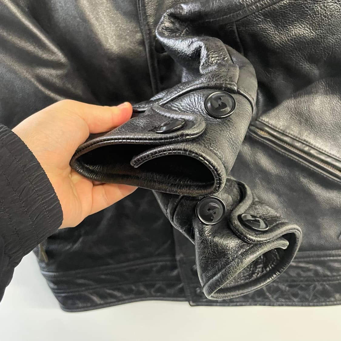 15s 네이버후드 가죽 스포츠자켓 상품이미지5