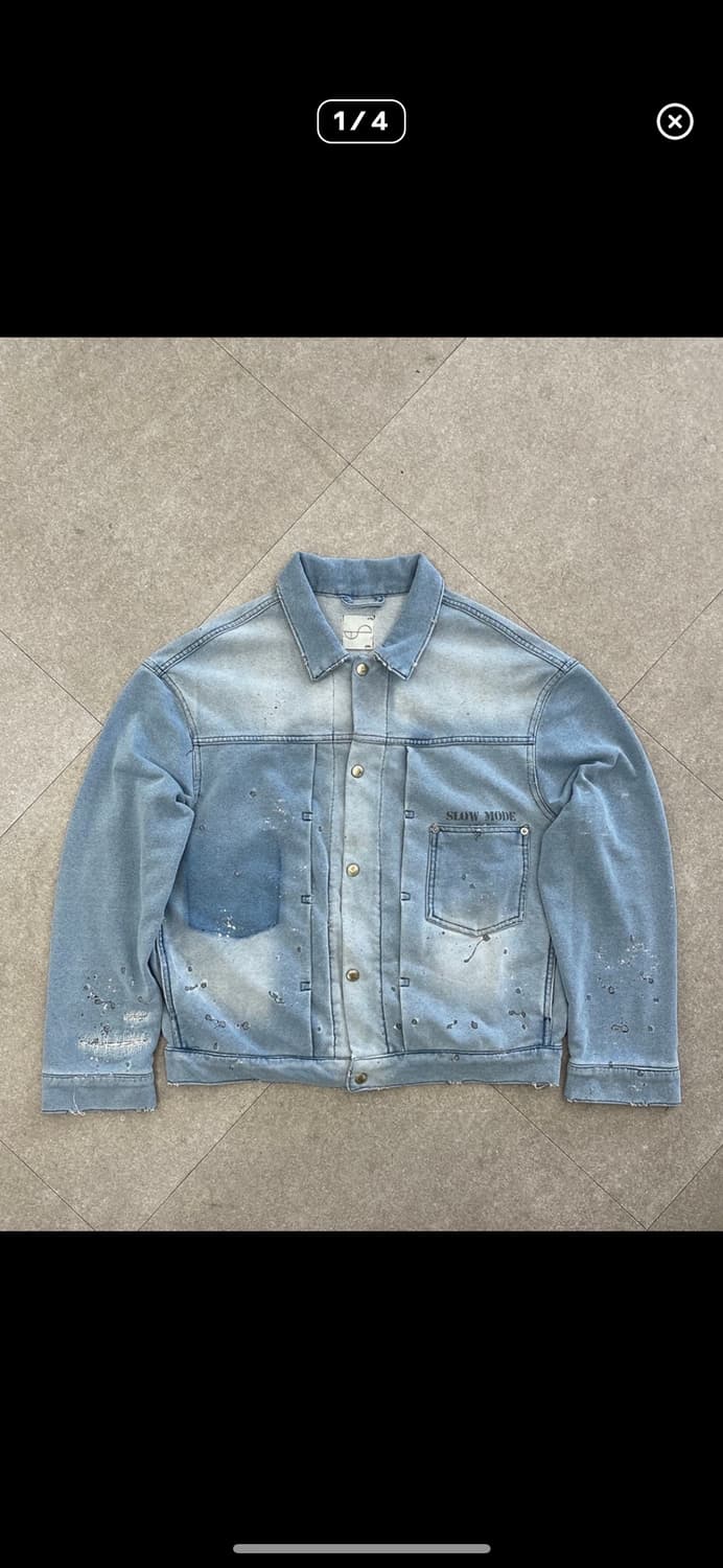 LTS X 느린양반 데님자켓 상품이미지1