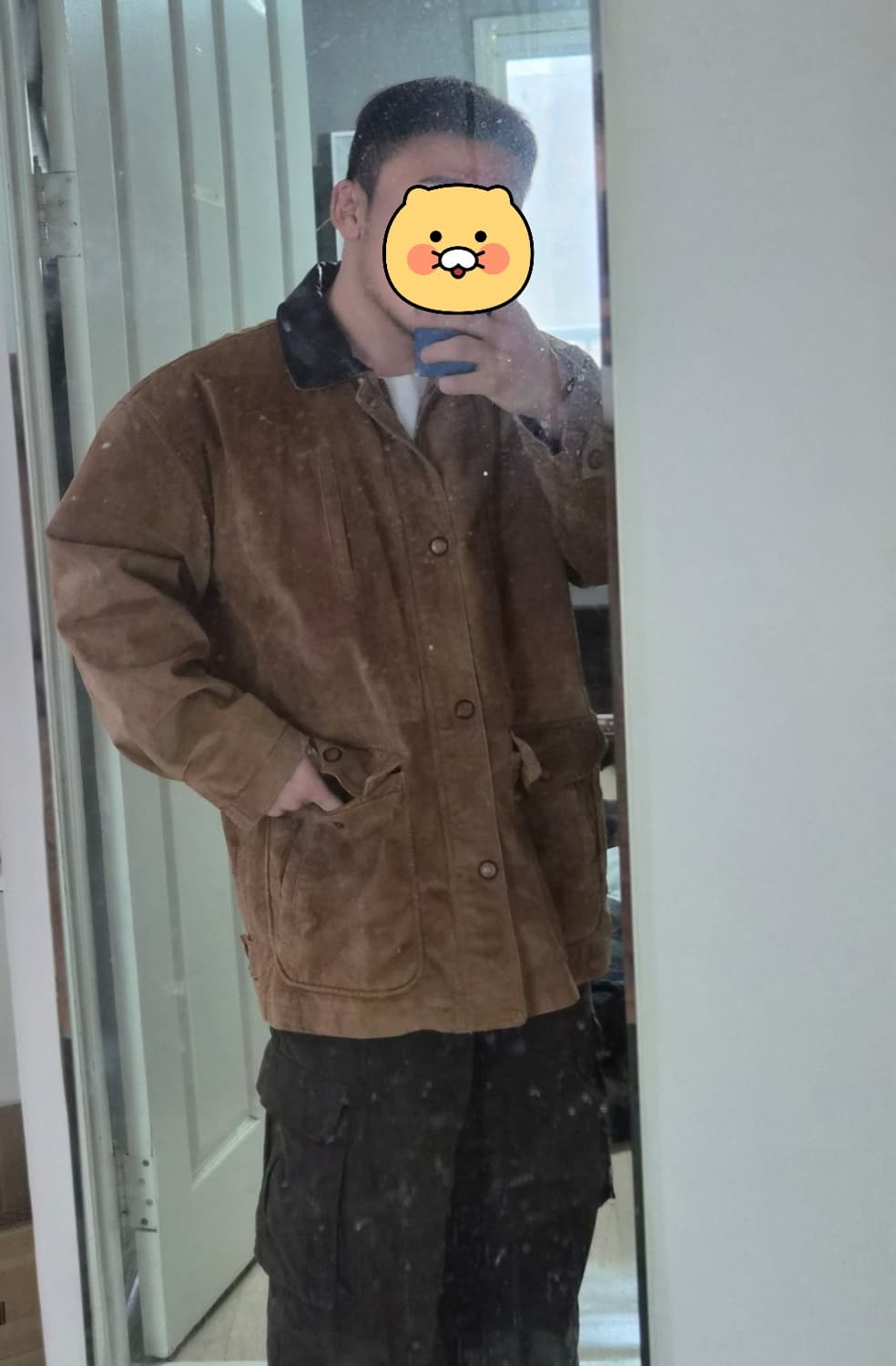 빈티지 브라운 자켓 상품이미지1