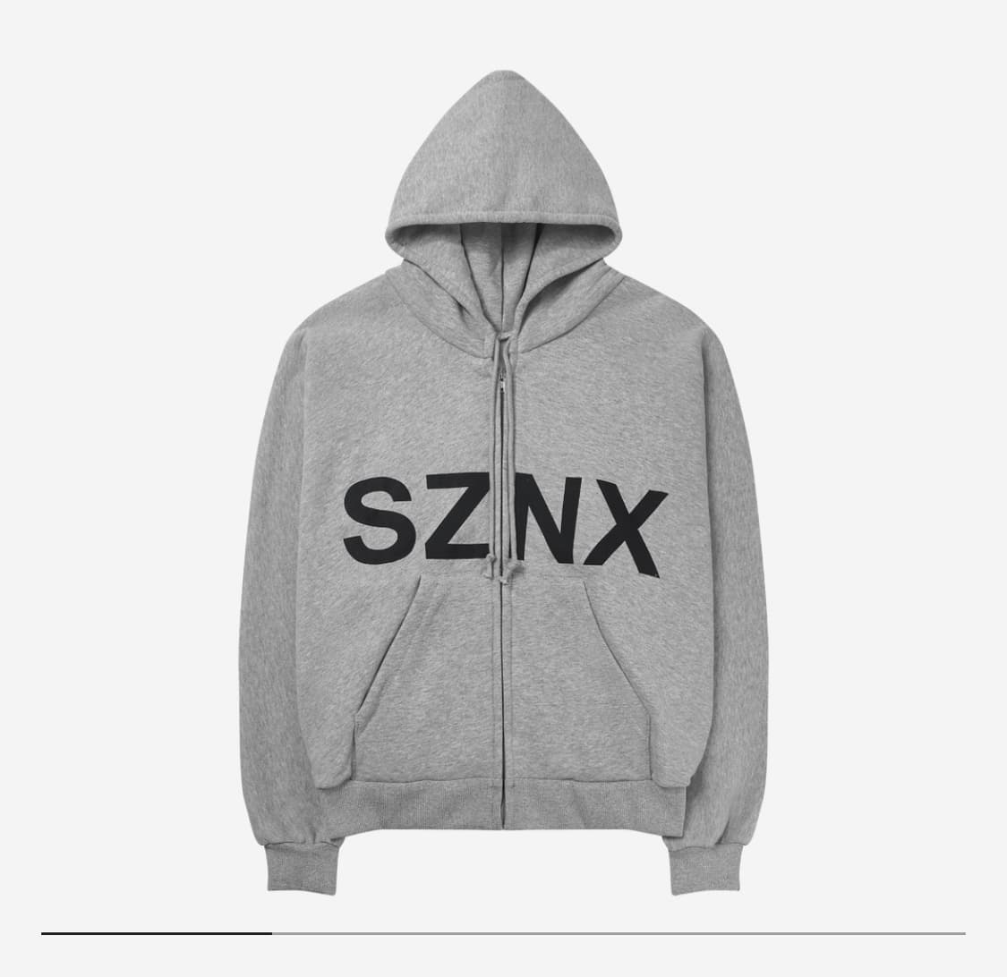 (1) 이지 시즌 후드집업 SZNX 새상품 상품이미지1