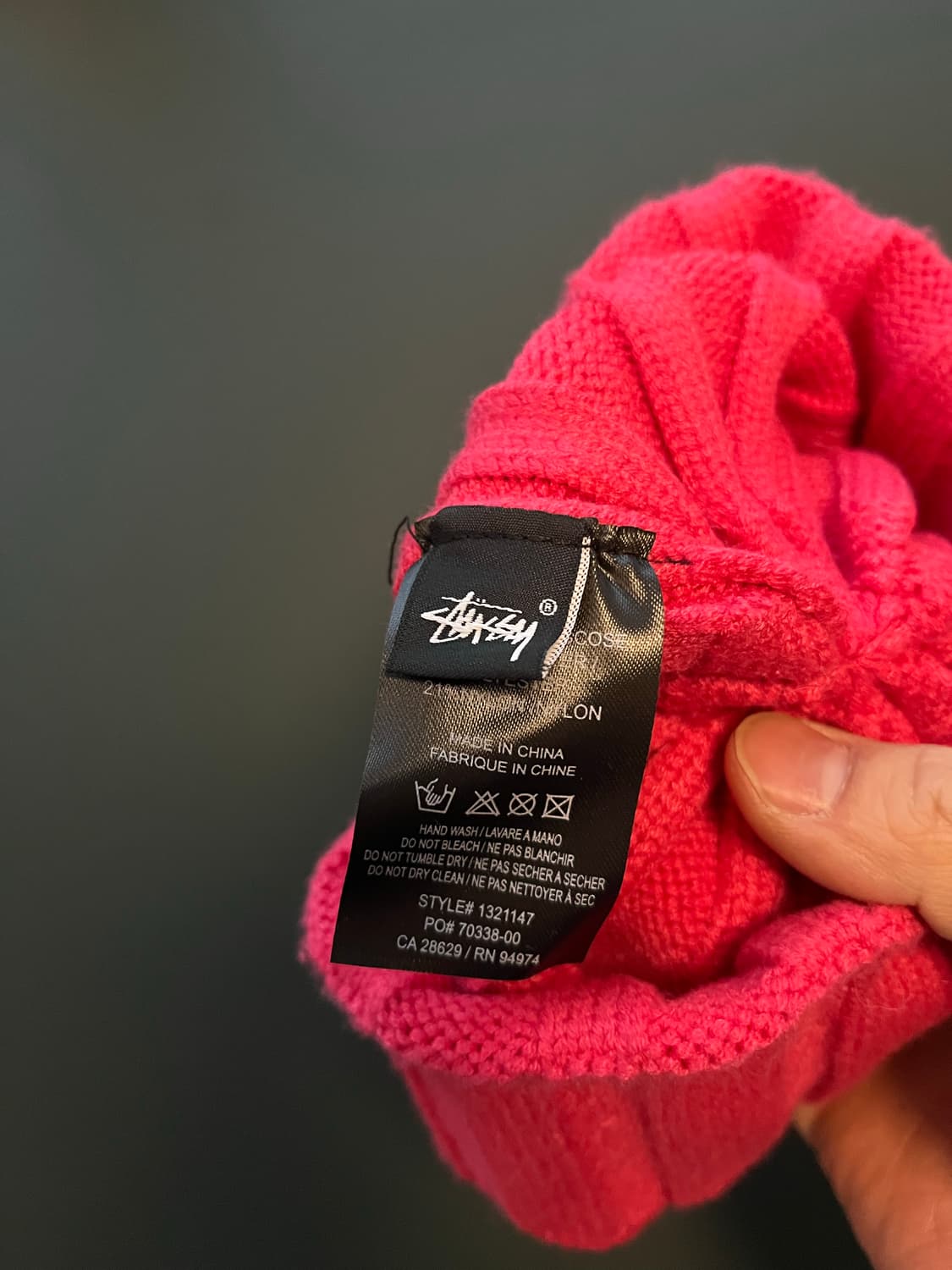 스투시 워크기어 비니 상품이미지2