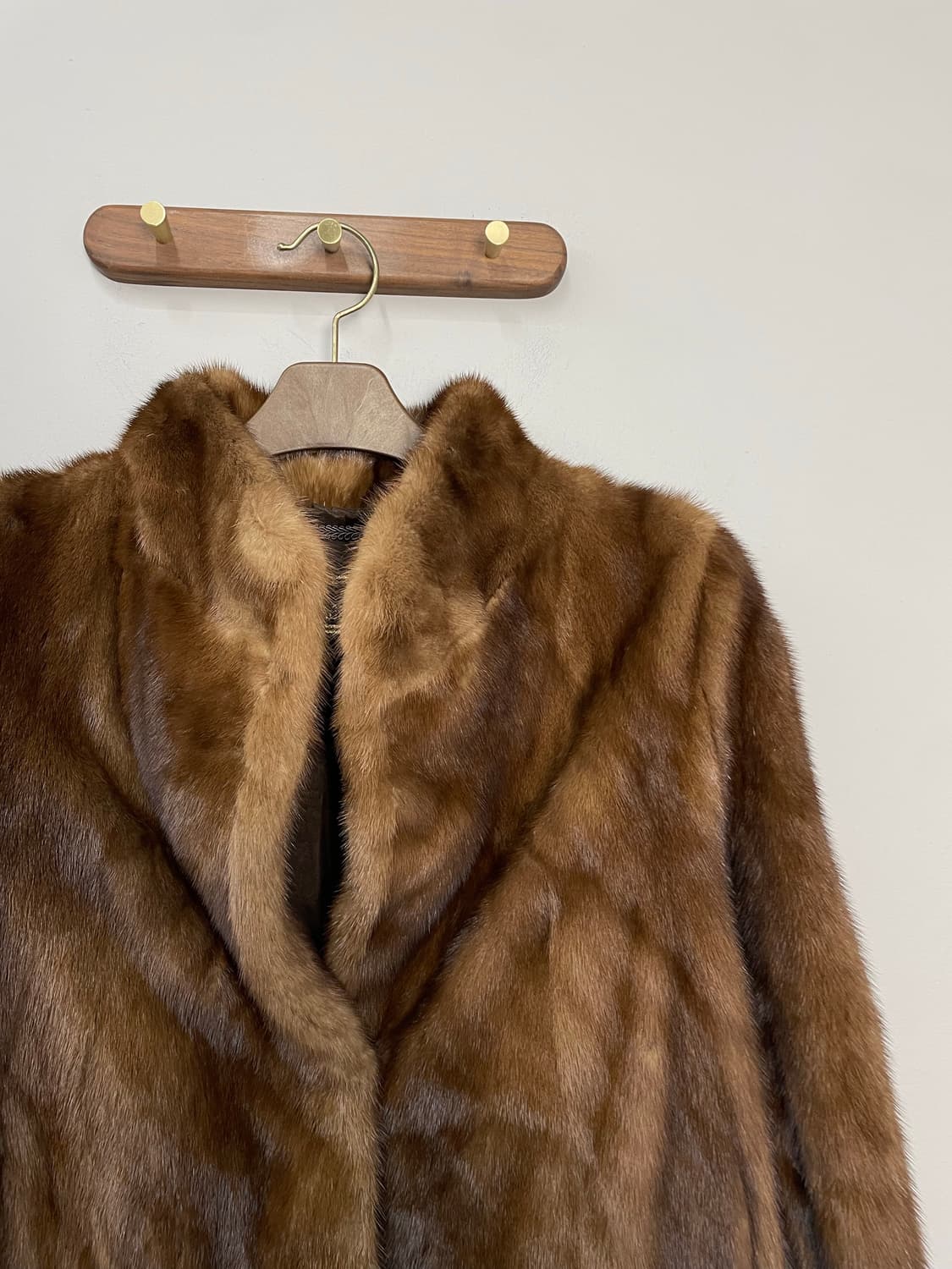 국제 모피 밍크 브라운 퍼 자켓 H2079 상품이미지3