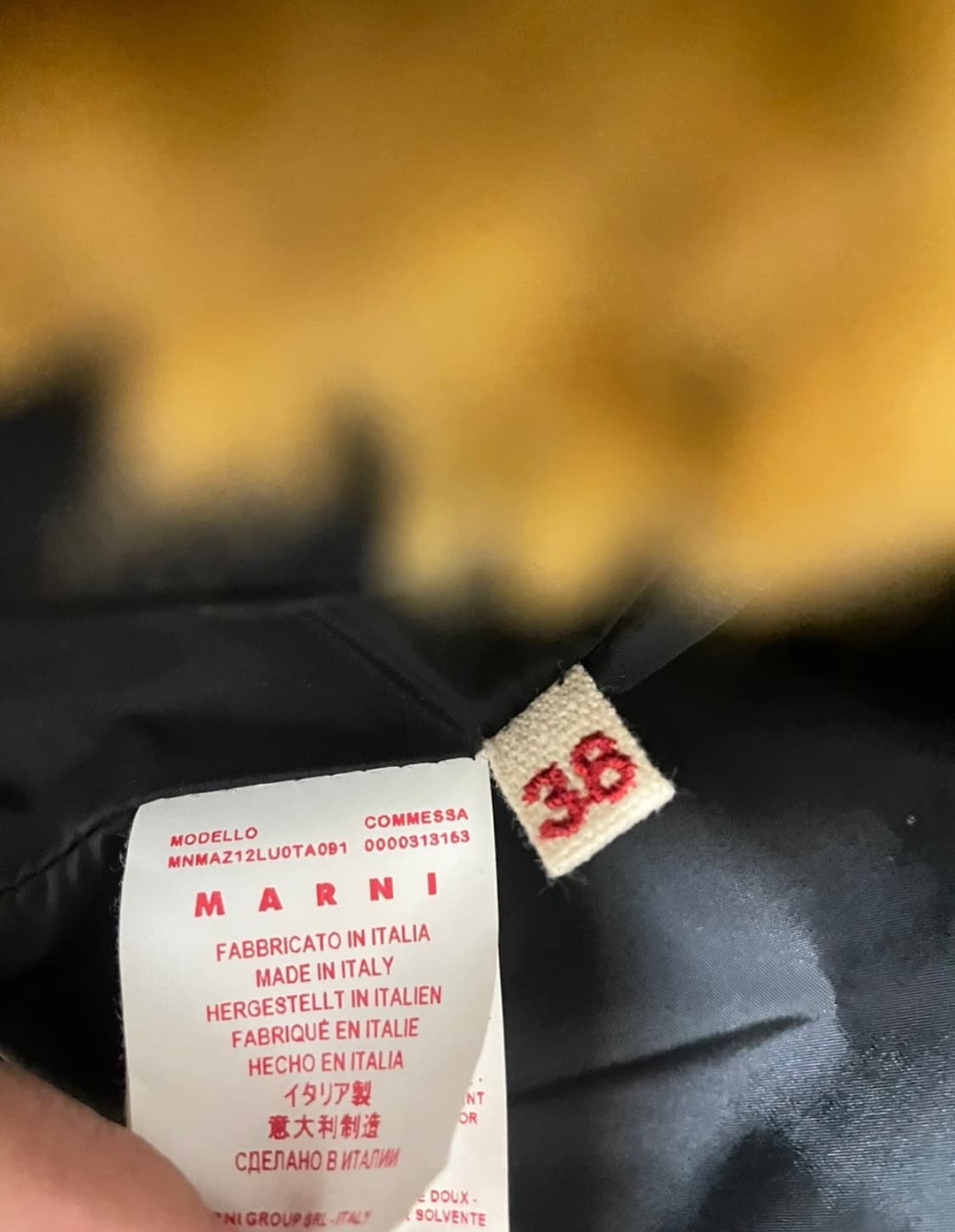 마르니 크롭 퍼 케이프 정품 새상품 상품이미지8