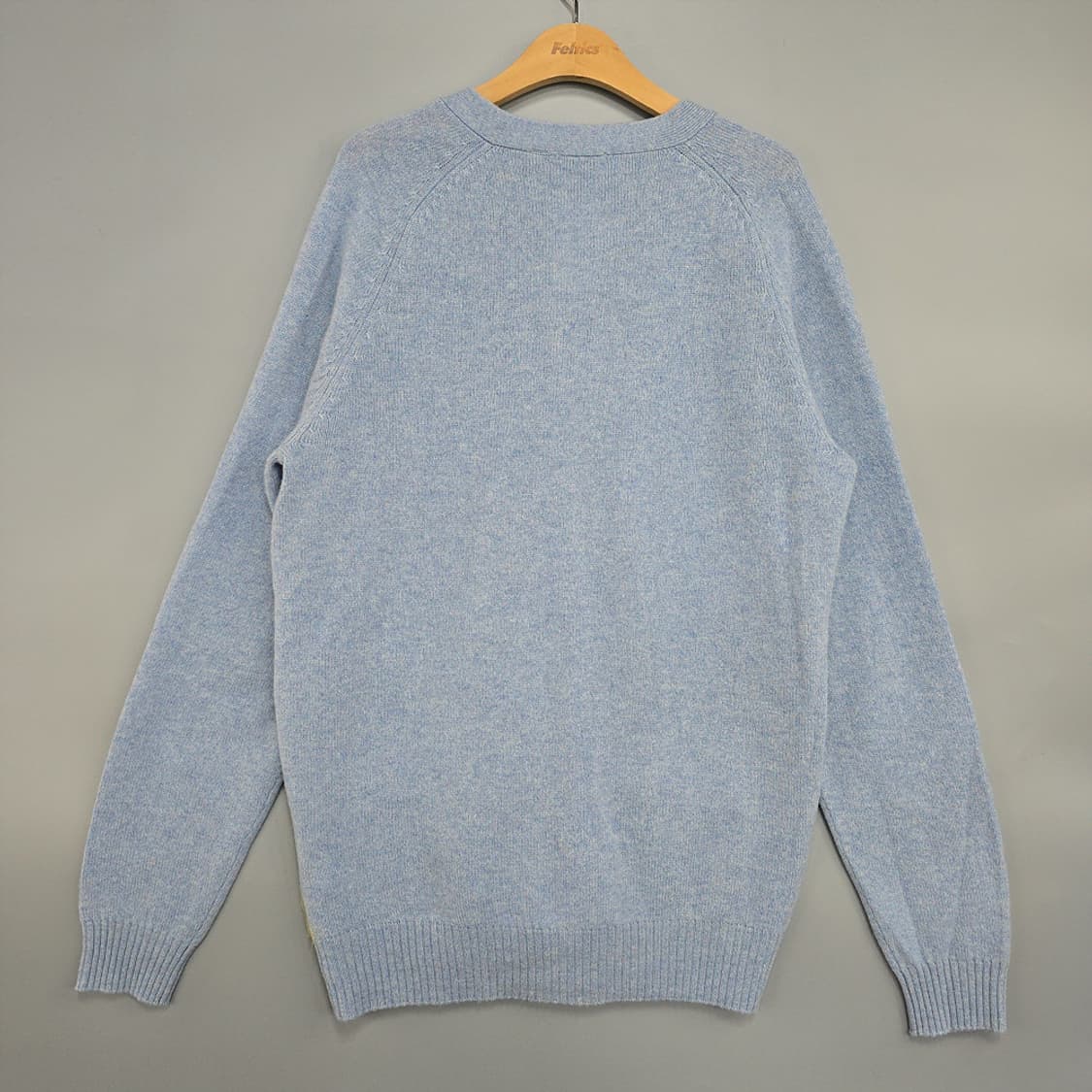 미사용 새제품)유니클로(UNIQLO) 램스울 가디건 XL 상품이미지3