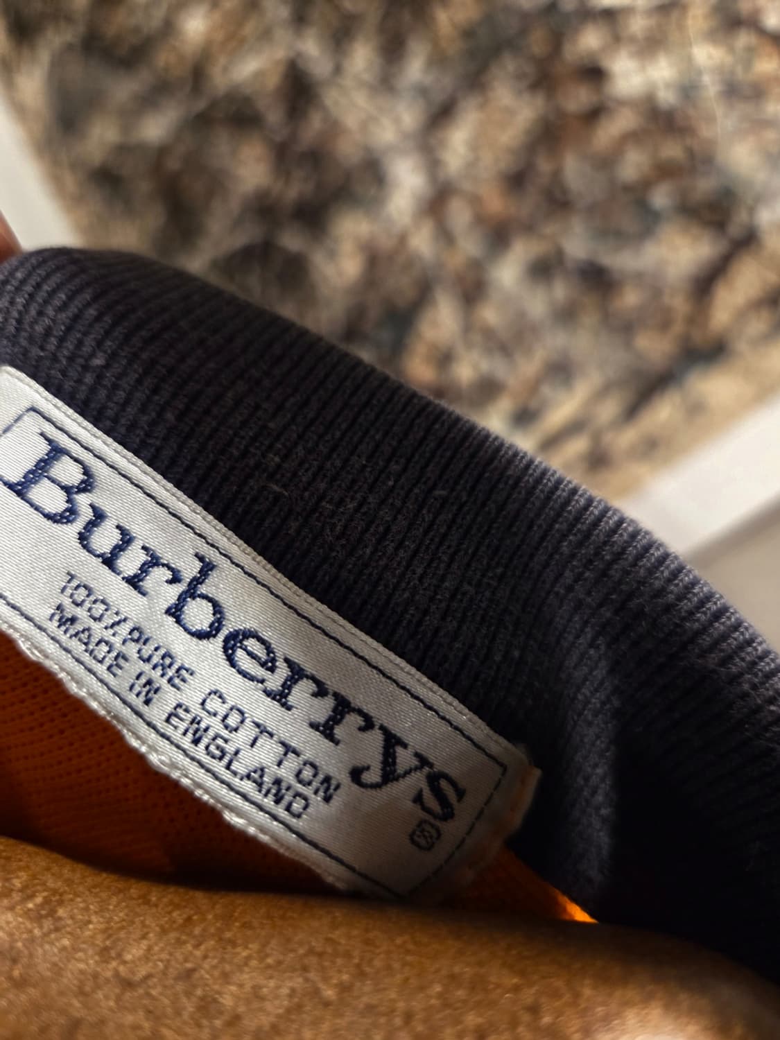 90'S 올드 버버리 PK 티셔츠 상품이미지7