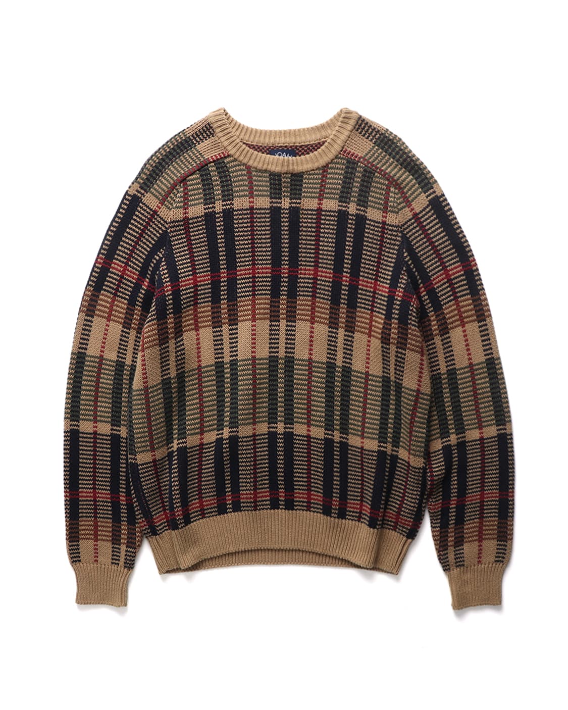 노아 NOAH Check Knit Sweater 상품이미지1