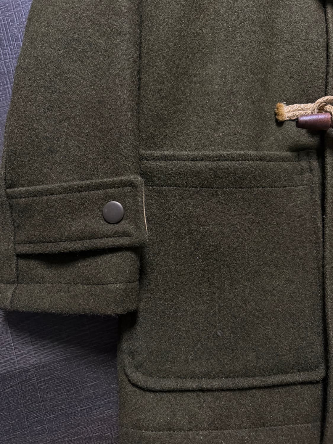 유니폼브릿지 하프 더플 코트 상품이미지4