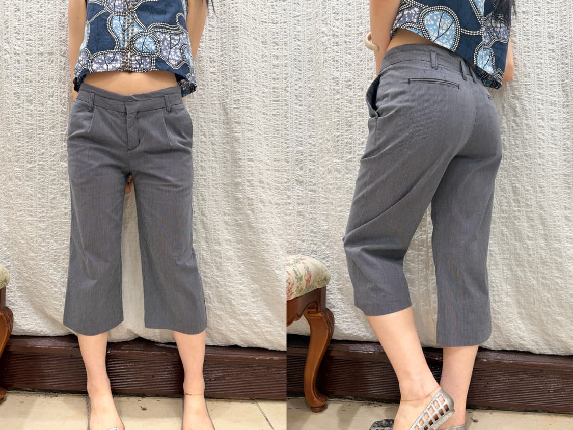 city stripe capri pants 상품이미지4
