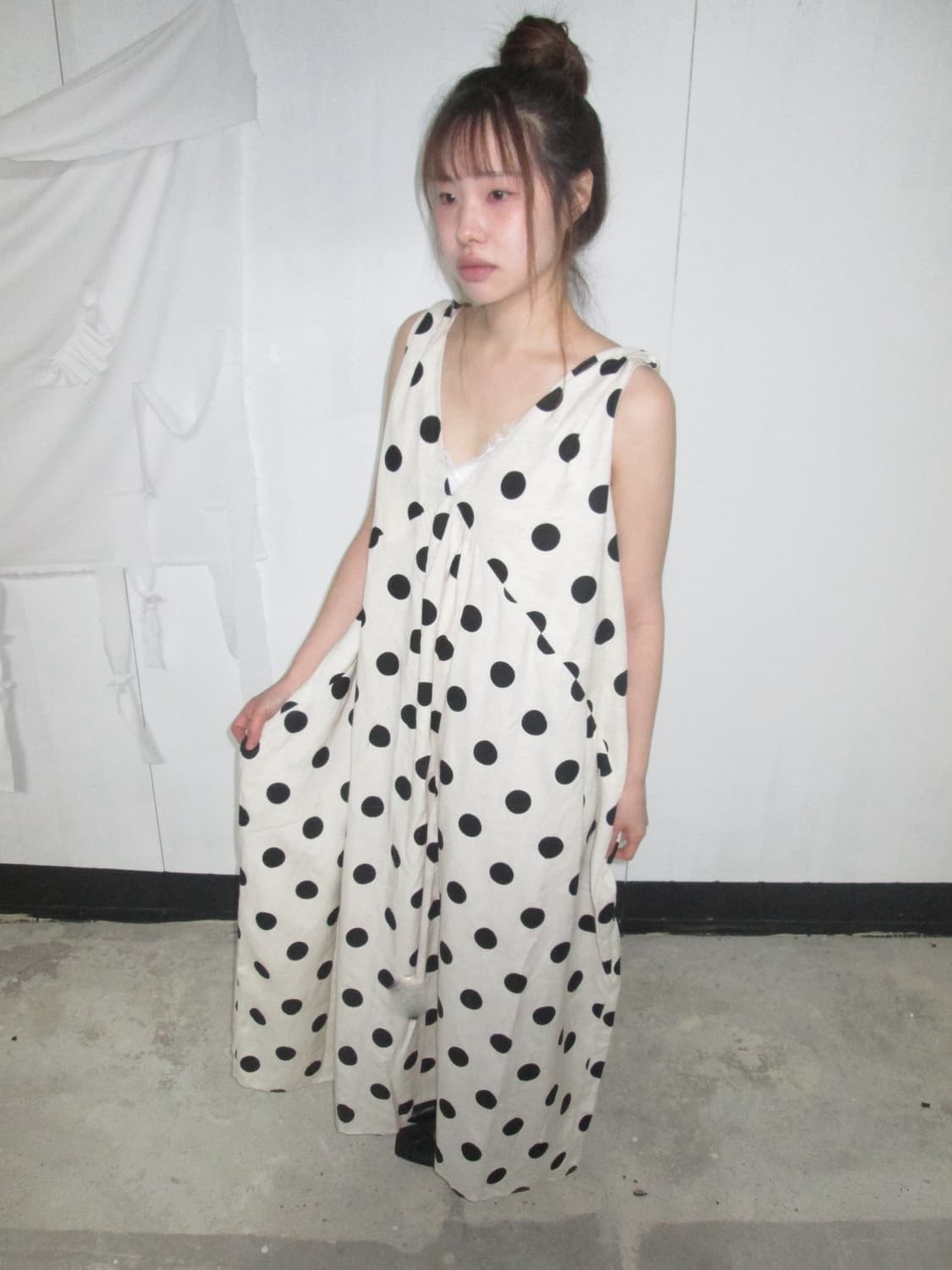 Vintage Dot Dress 상품이미지4