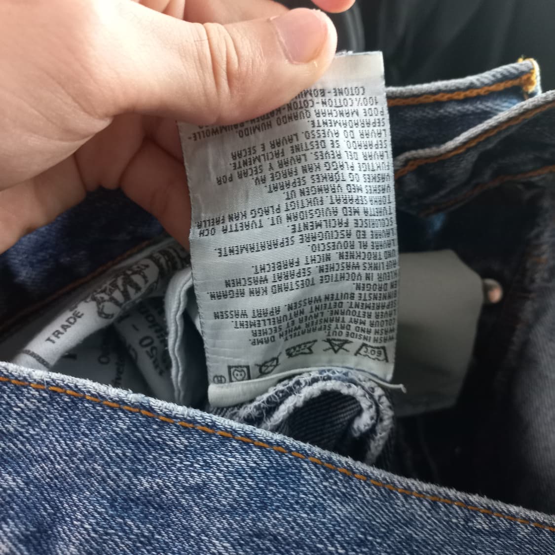 유럽판 빈티지 levis 리바이스 517 데님 청바지 상품이미지8