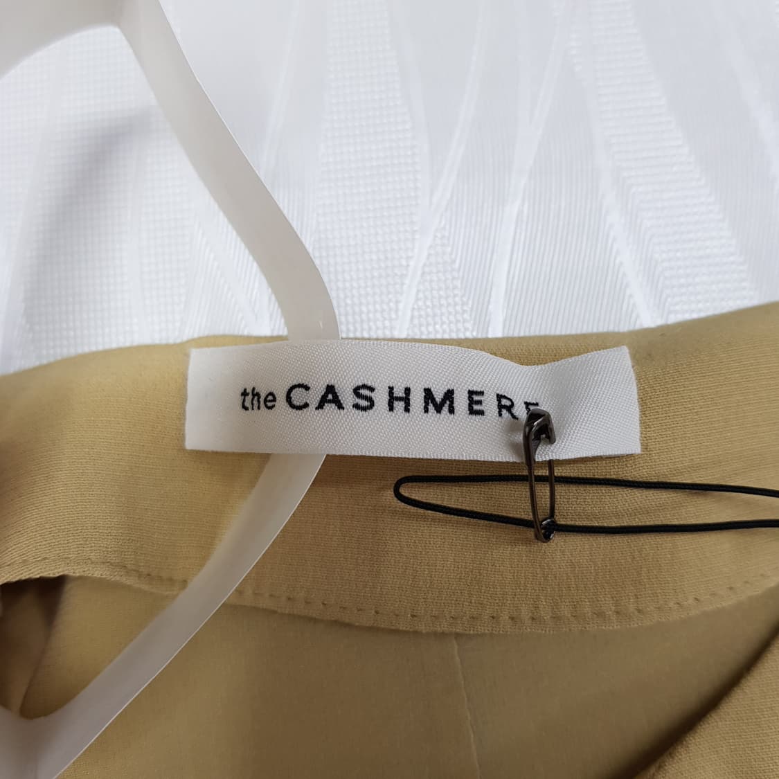 한섬 더캐시미어 미니멀 롱 원피스 82-94-160사이즈(택달린새제품) 상품이미지8