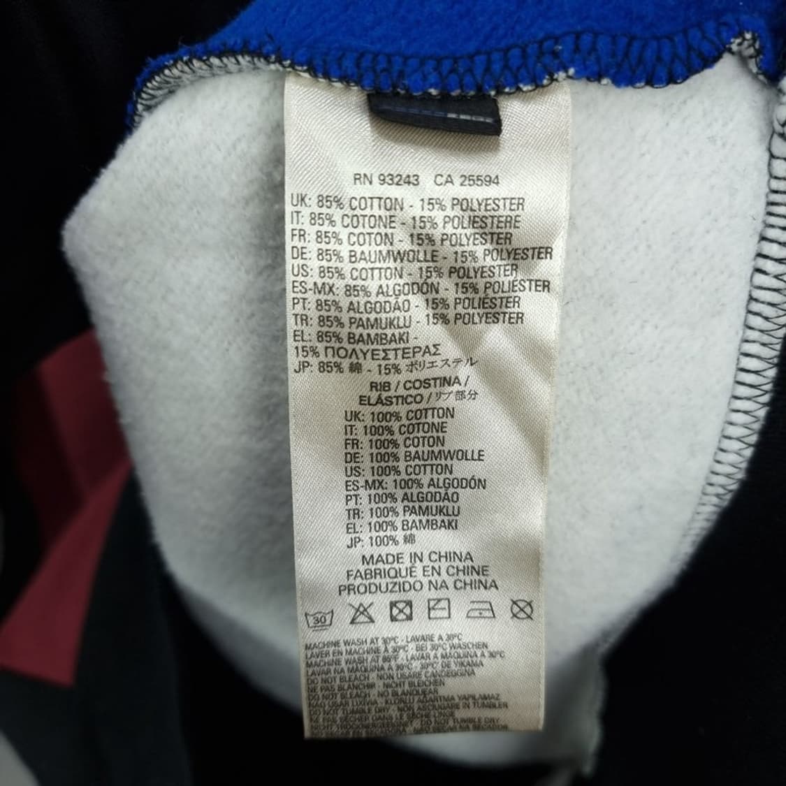 [디젤] 멀티 패턴 블럭 맨투맨 P01527 상품이미지8