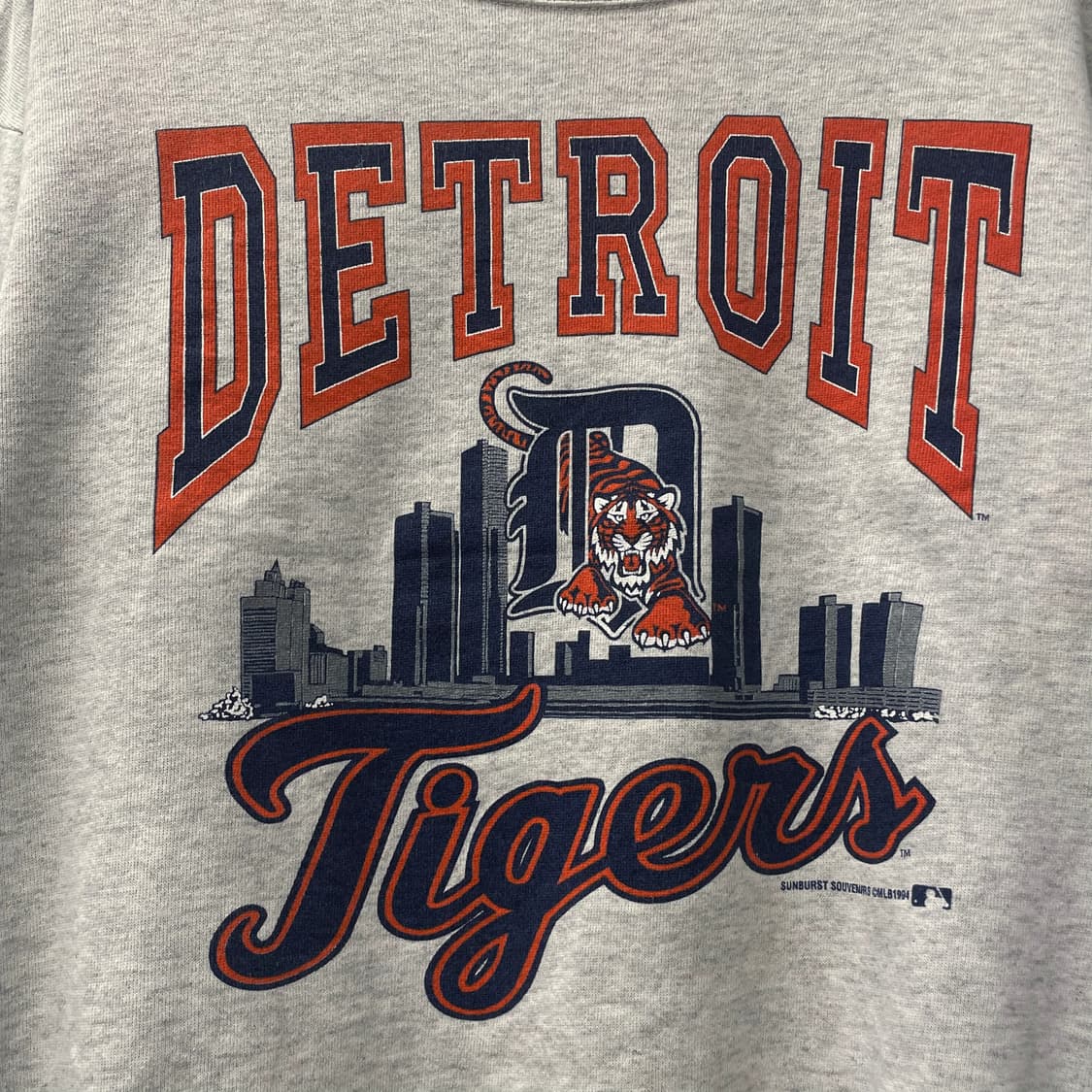 90s 델타 USA 디트로이트 타이거즈 MLB 맨투맨 스웻 셔츠 N114 상품이미지3