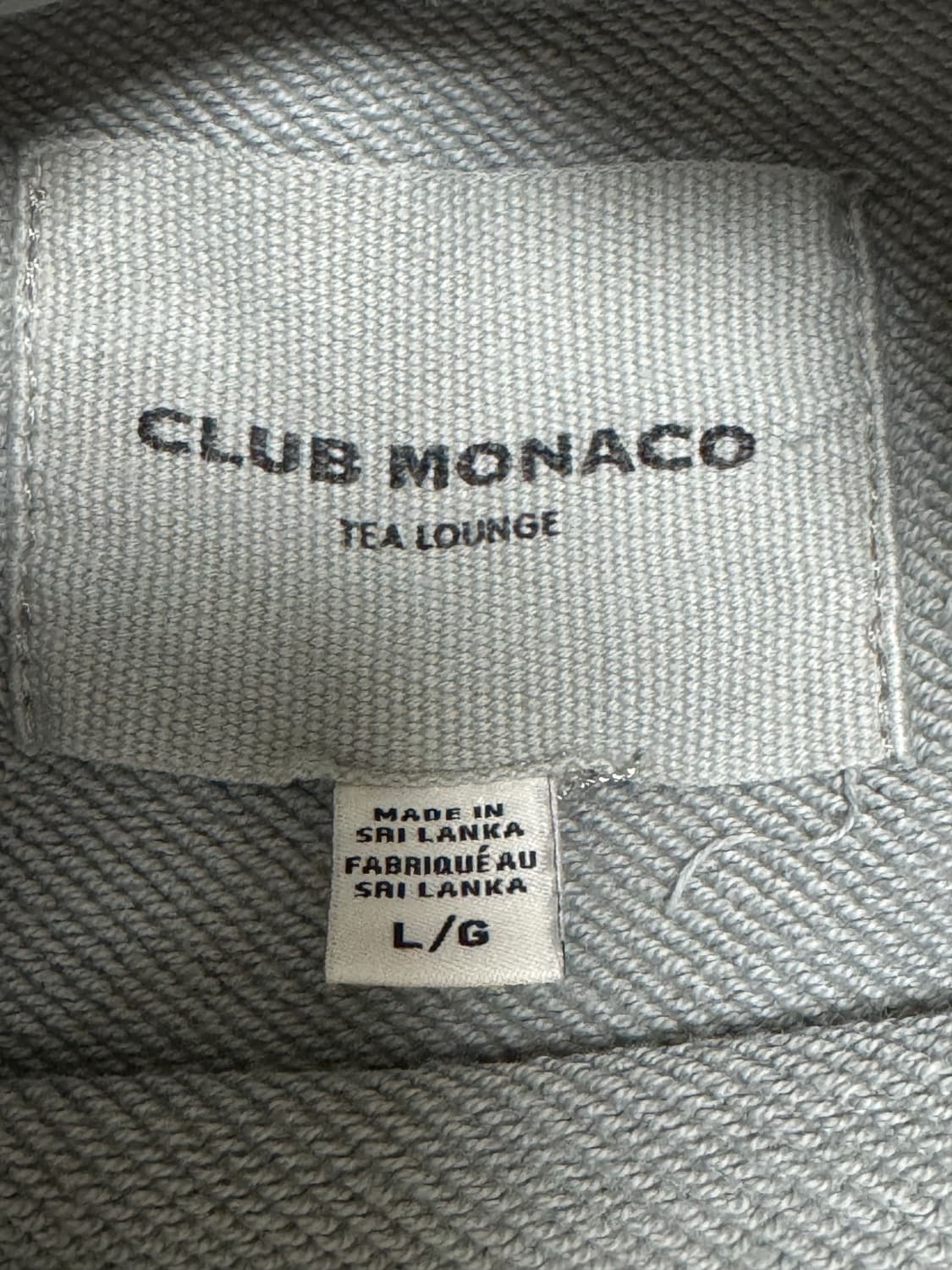 클럽모나코 모크넥 그레이 라지 상품이미지2