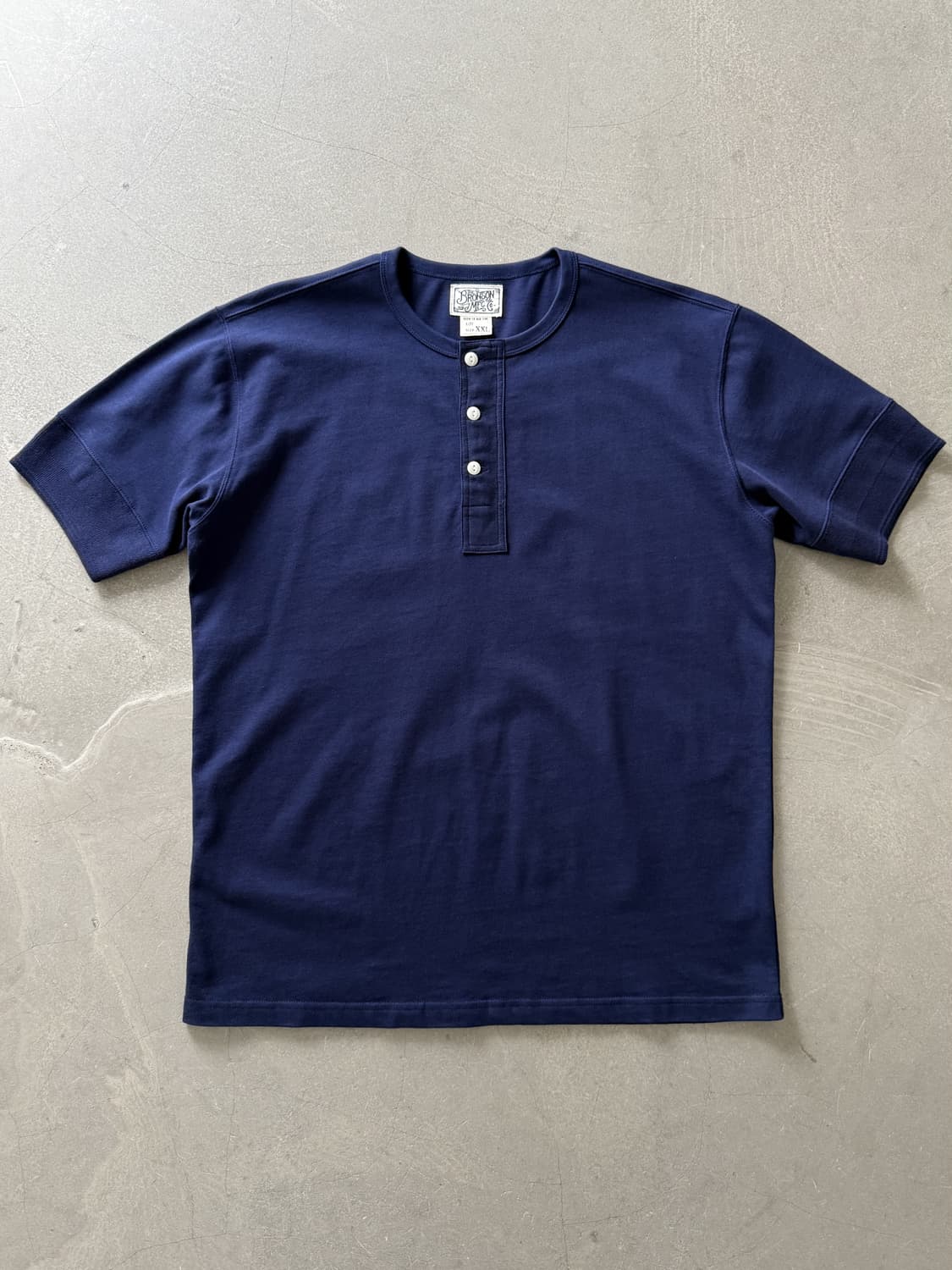 Bronson MFG. Henley Neck T-Shirt 상품이미지2