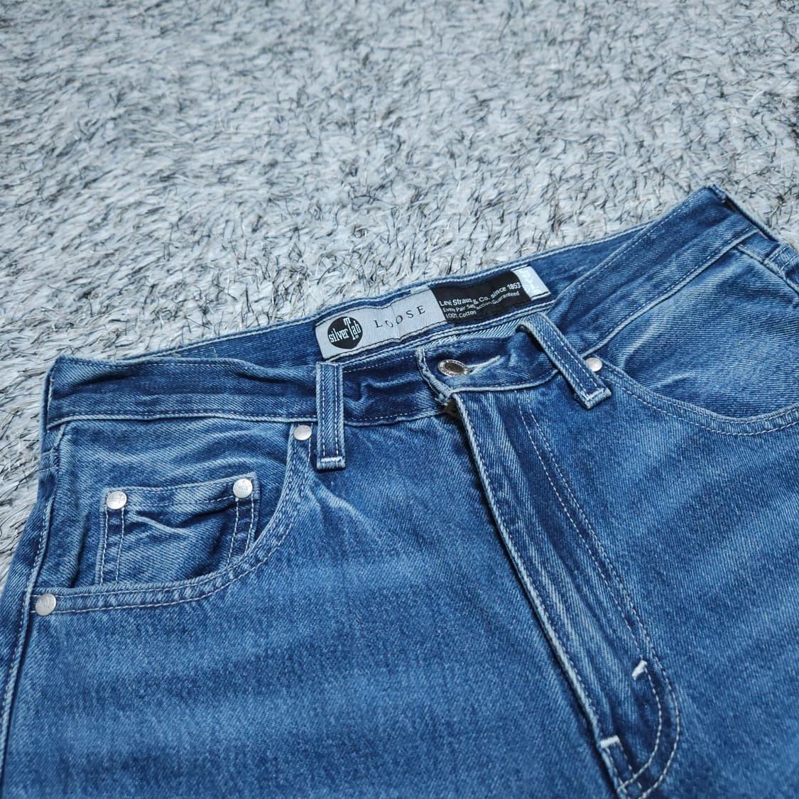 리바이스) 30/32 남자 실버탭 루즈핏 청바지 / 왕눈이샵 상품이미지3