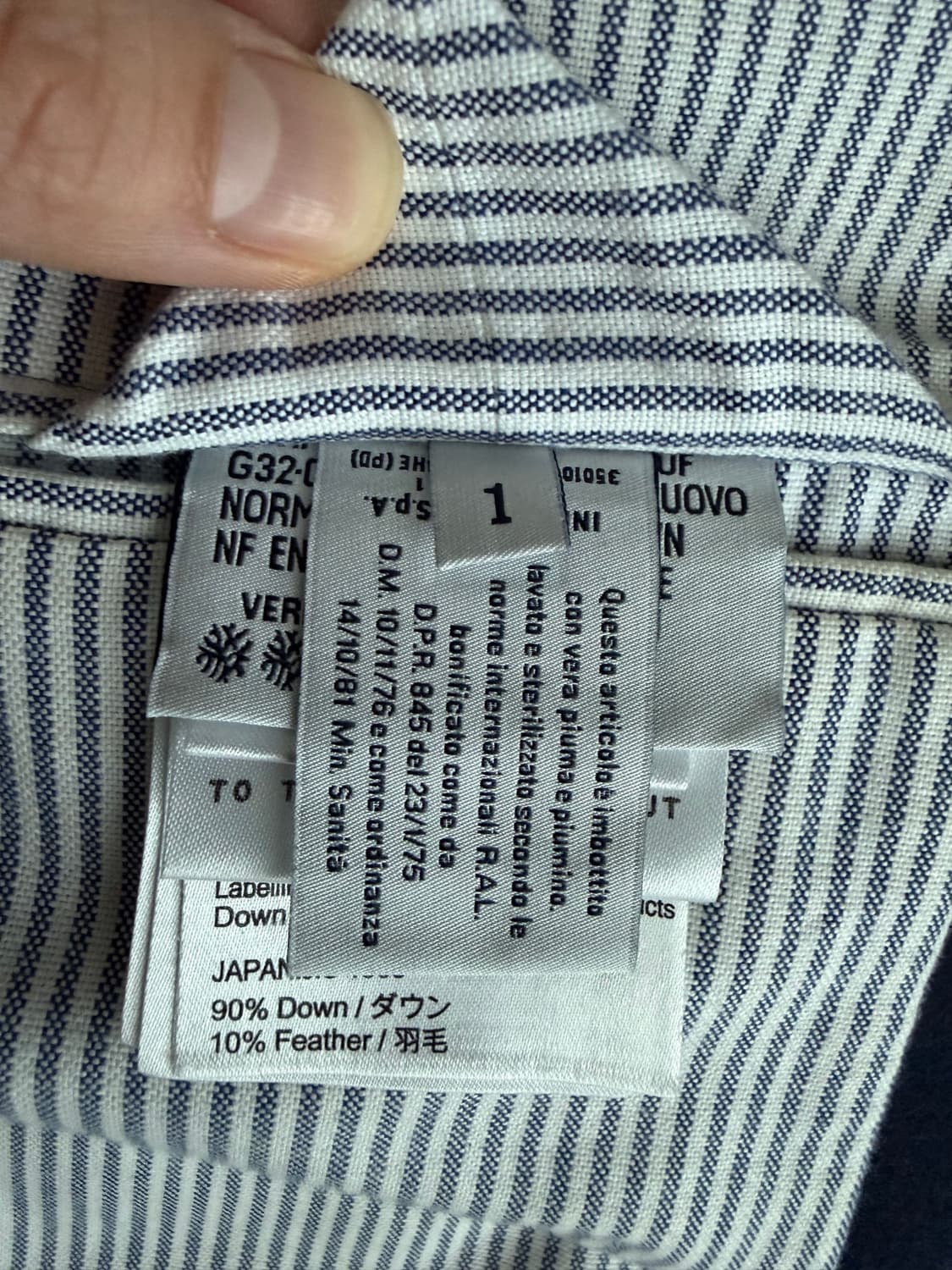 몽클레어 감마블루 패딩 자켓 상품이미지5