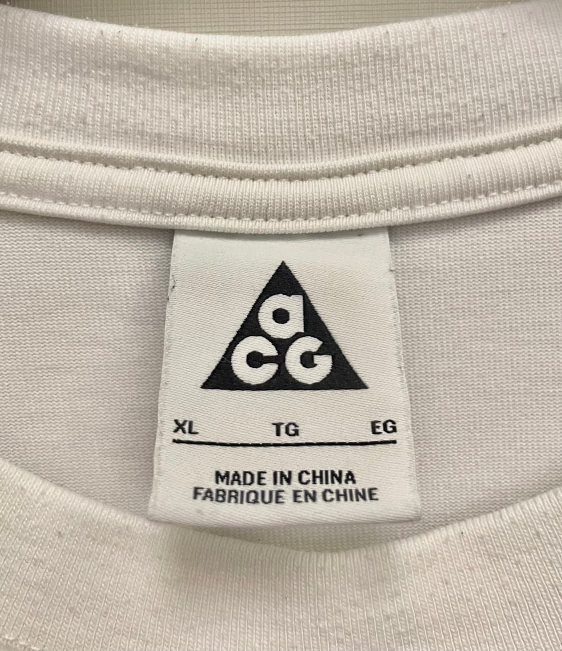 (XL)나이키 ACG 행 루즈 서밋 반팔티셔츠 화이트  상품이미지8