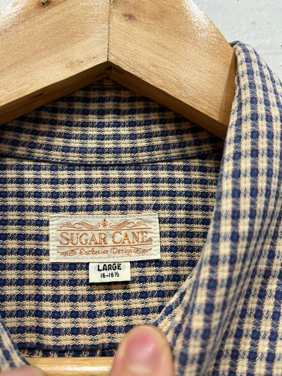 SUGAR CANE 슈가케인 체크셔츠  상품이미지6