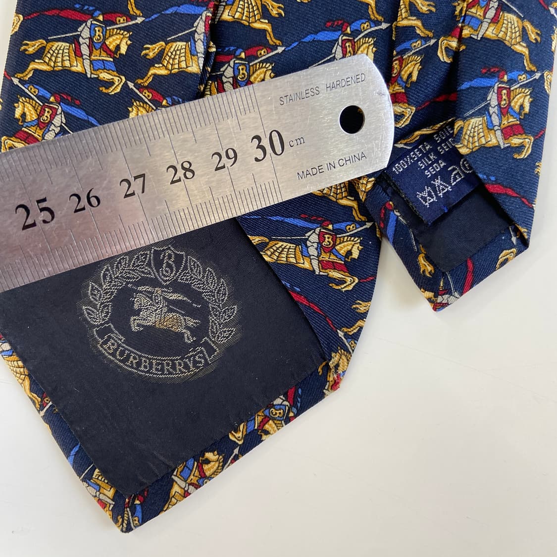 버버리 (Burberrys) 모노그램 정품 명품넥타이 상품이미지6