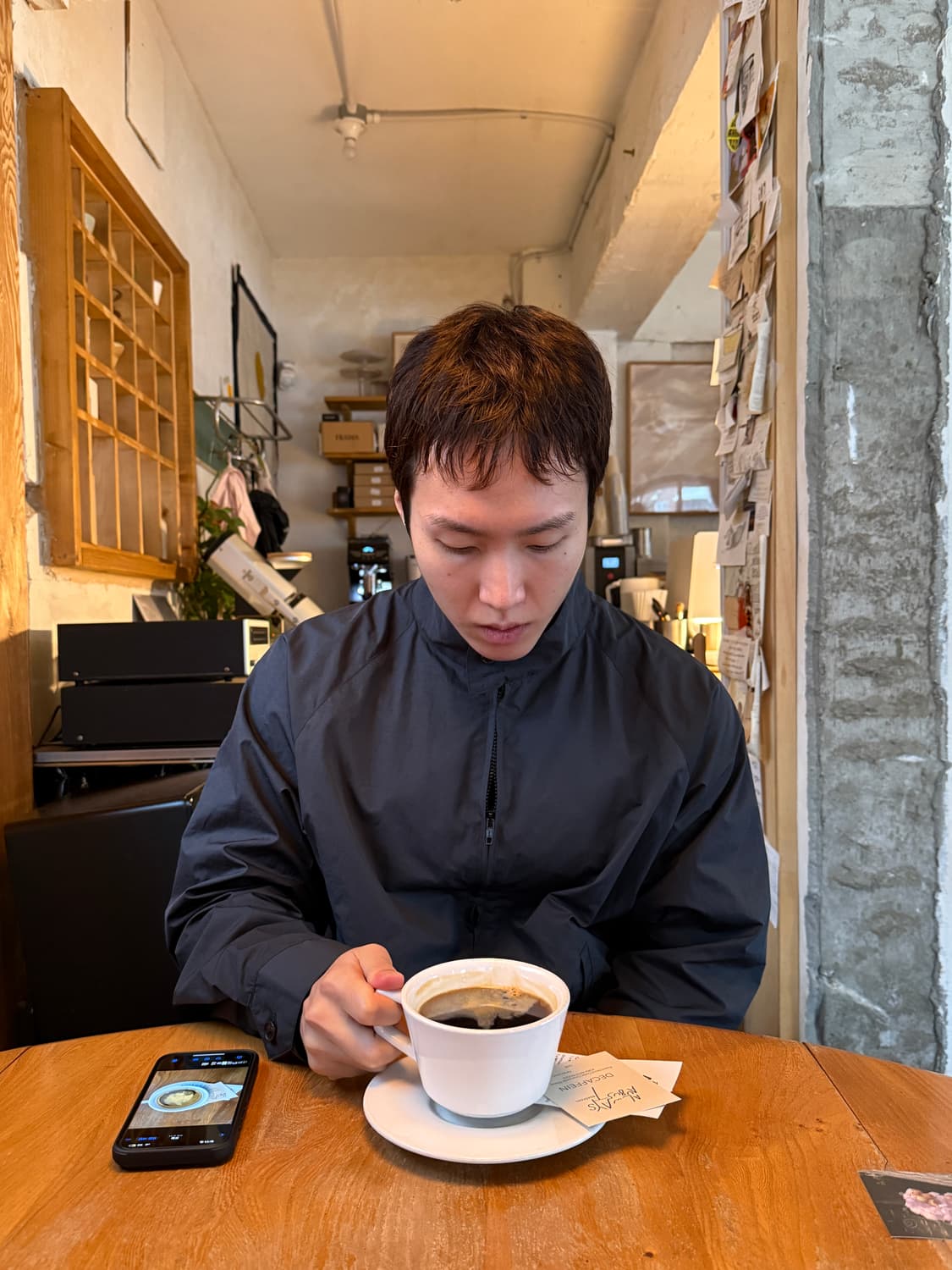 언유즈드 UNUSED 하이넥 자켓 상품이미지3