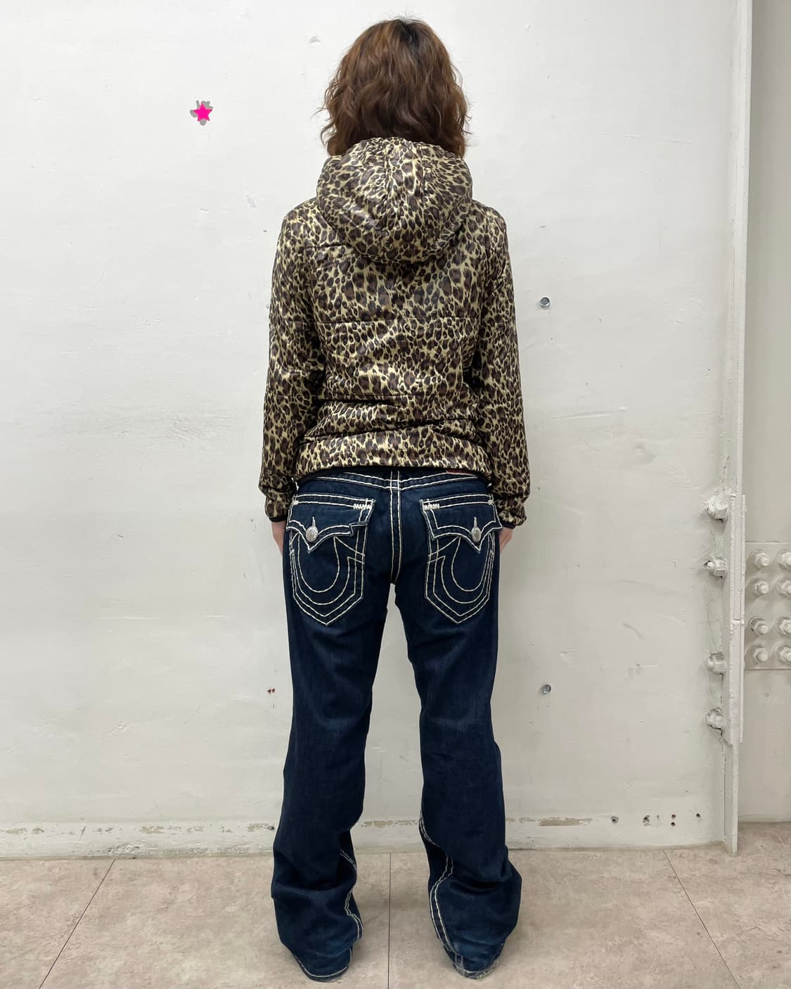 Lush hour Glossy leopard print padded  상품이미지6