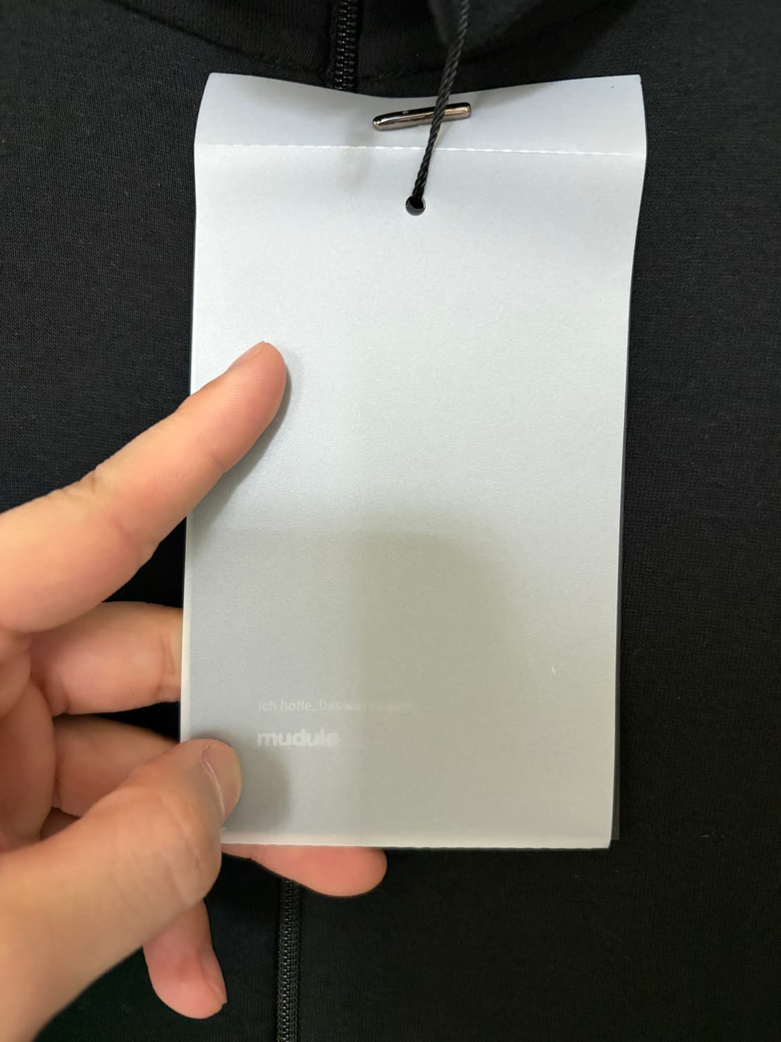 머듈 넥집업 블랙 1사이즈 상품이미지4