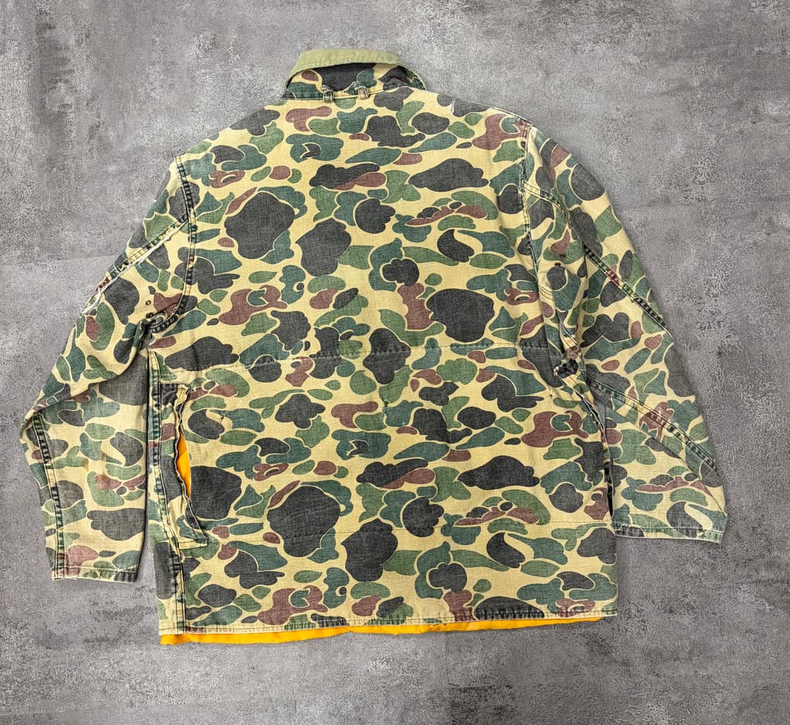 80s SAFTBAK 덕 카모 헌팅 자켓 상품이미지5