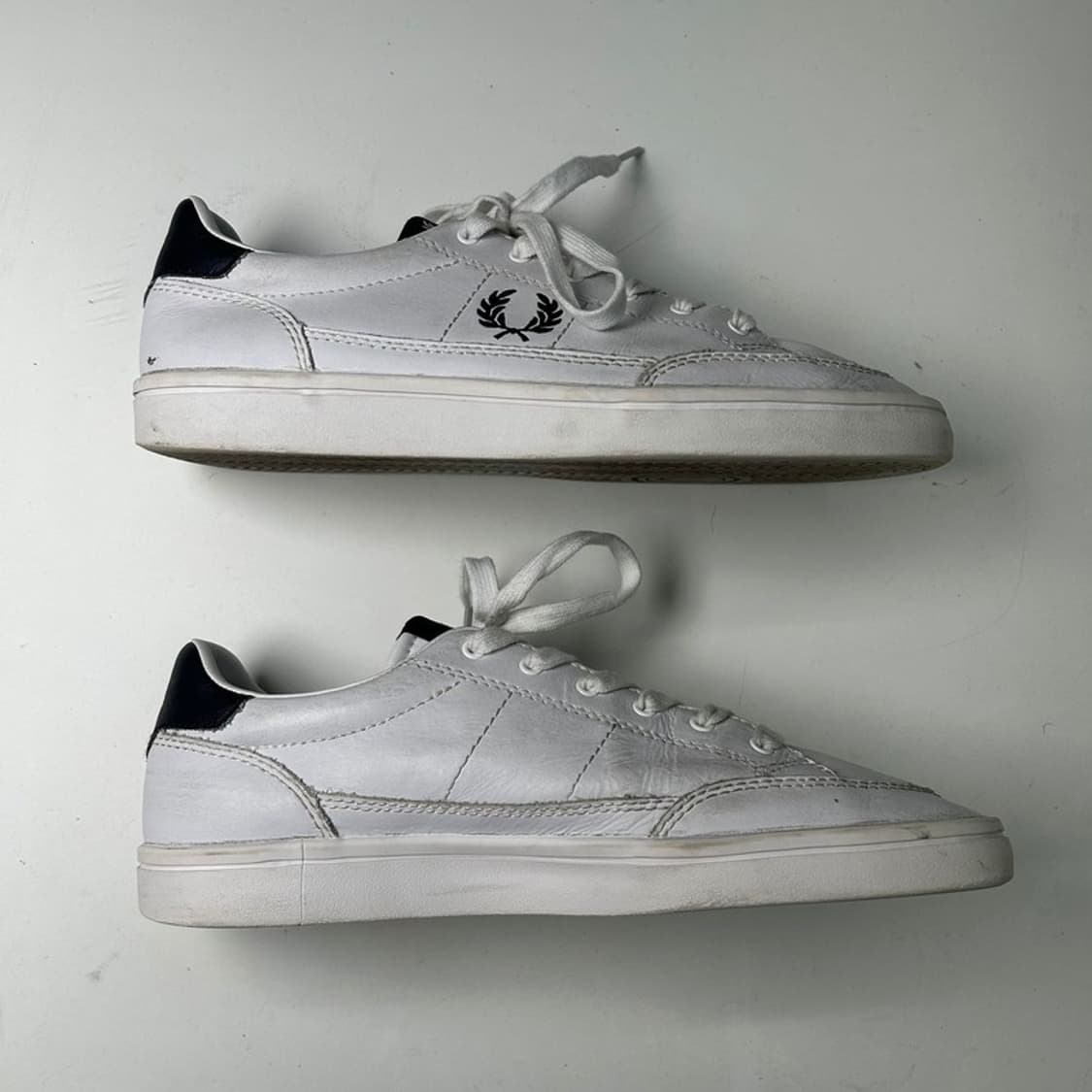 프레드페리 듀스 레더 스니커즈 UK 8 상품이미지3