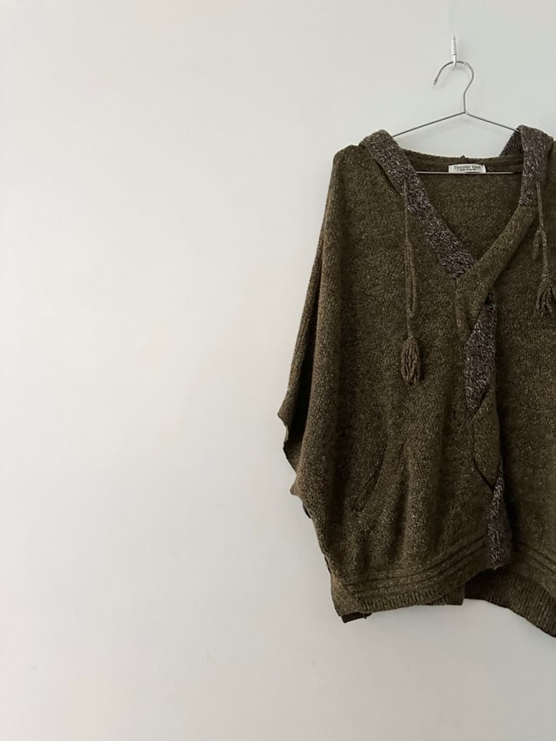 THURSDAY ISLAND button hoody knit  상품이미지2