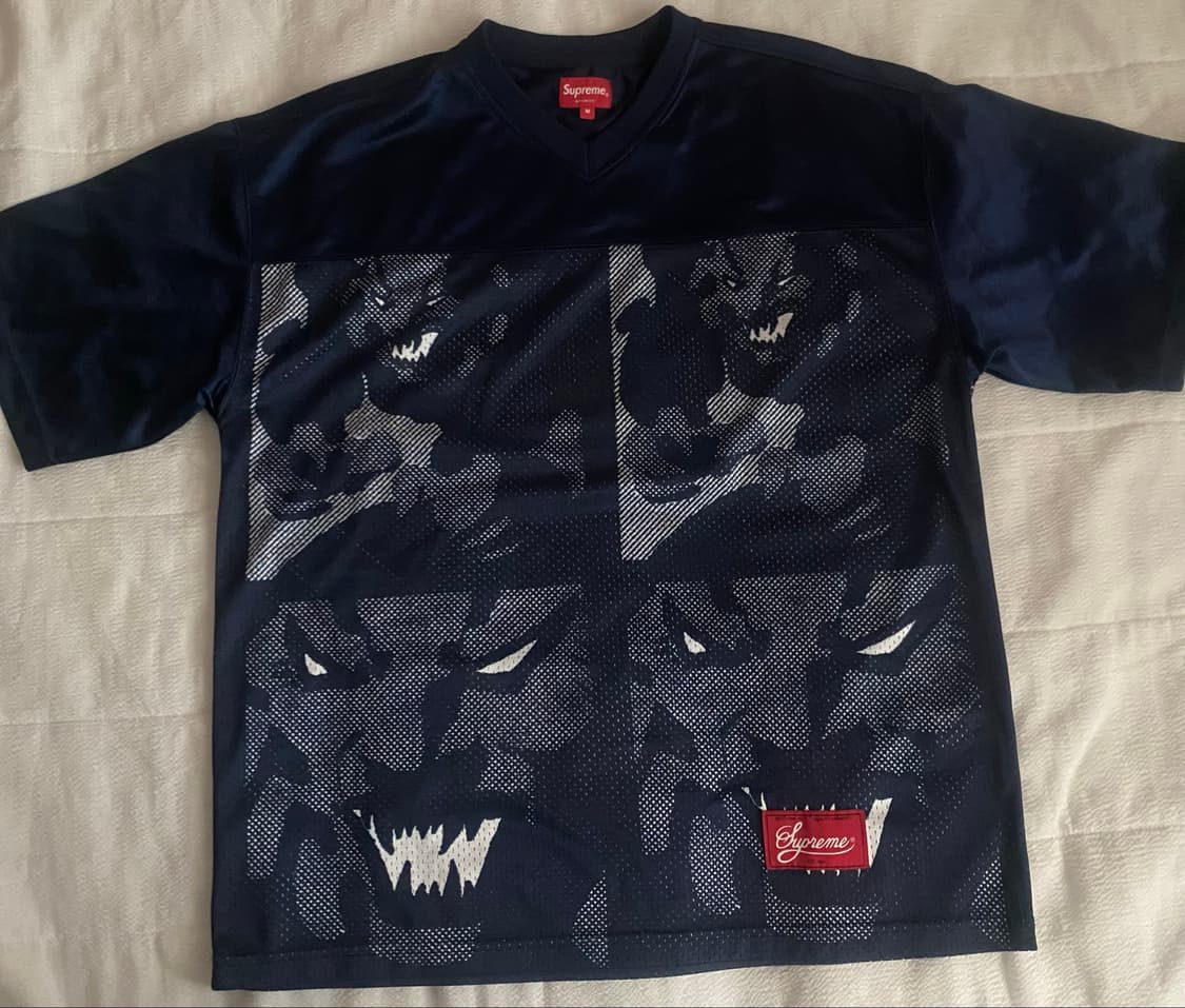 (M)슈프림 23SS Ronin Football Jersey ko 상품이미지4