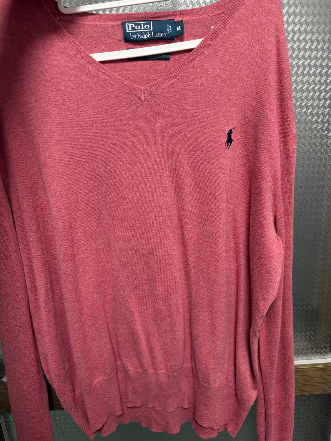 핑크 폴로 니트 상품이미지2