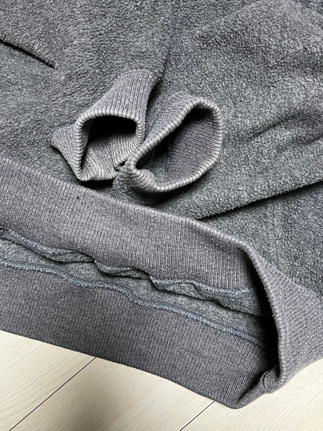 90s폴로스포츠 USA빅로고 후리스후드티셔츠 L 상품이미지4