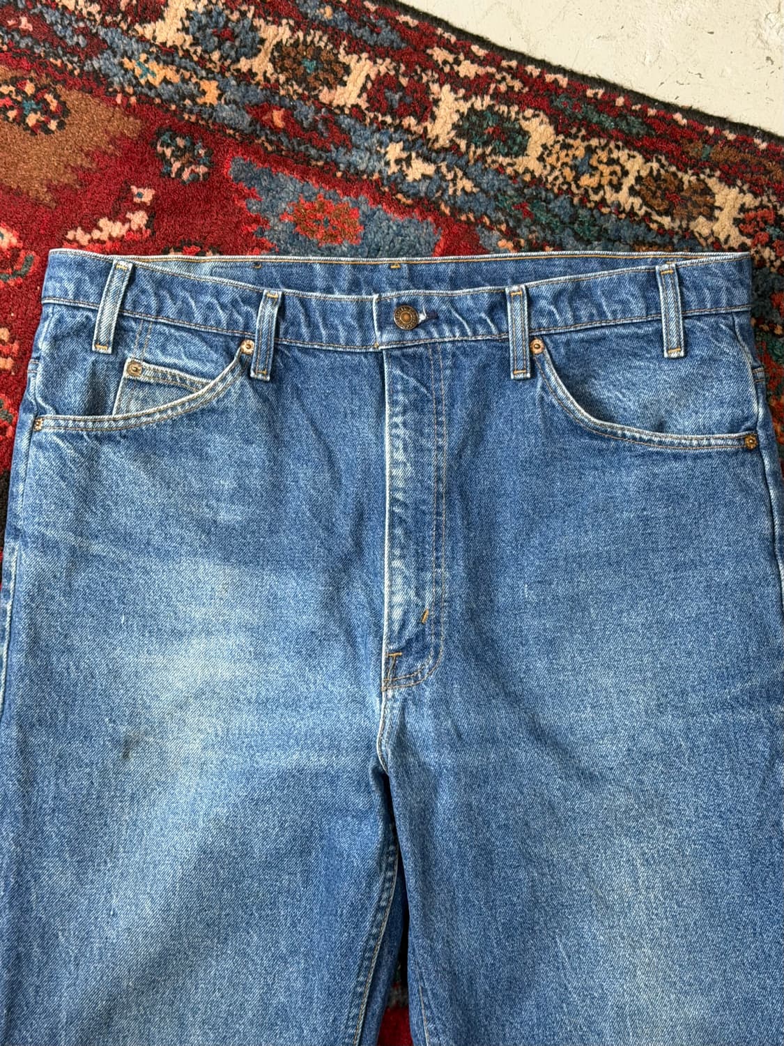 80's USA 빈티지 리바이스 517 오렌지탭 부츠컷 상품이미지5