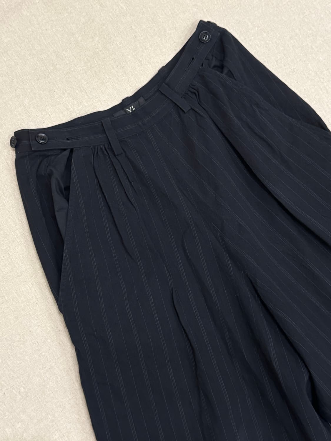 요지야마모토 스트라이프 하카마 팬츠 상품이미지5