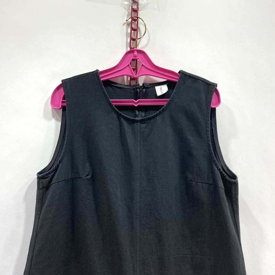 하나언니 민소매 와이드 점프수트 블랙 free 상품이미지2