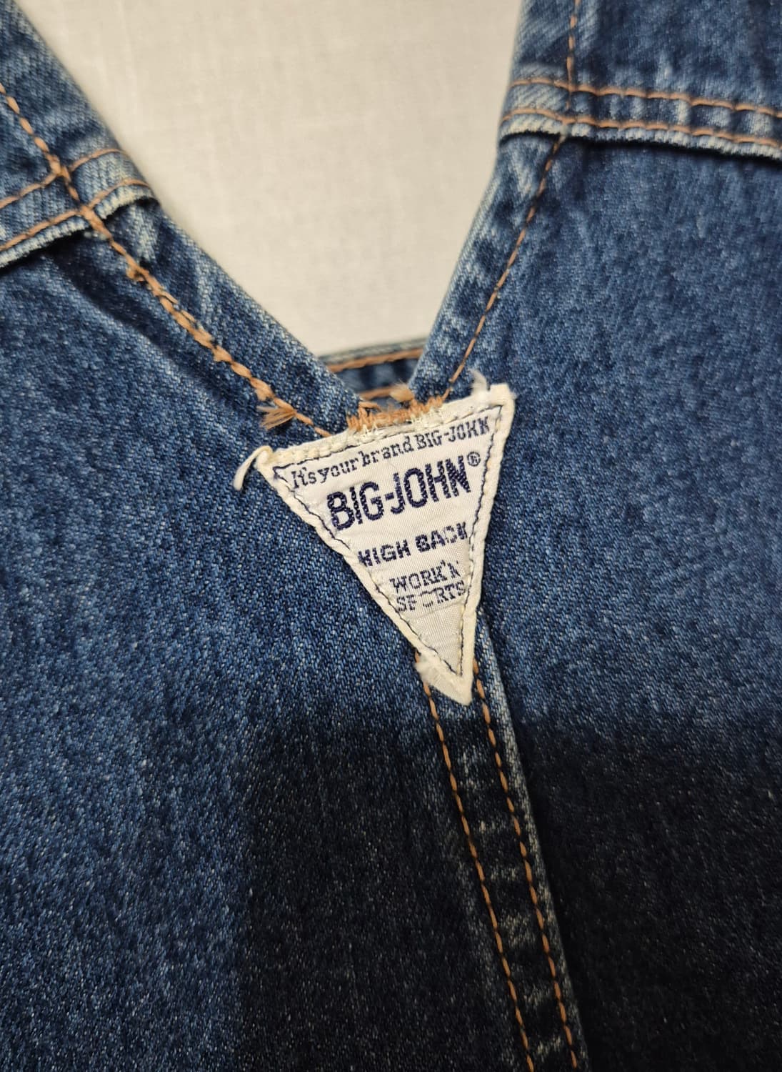 BIG JOHN 빅존 빈티지 오버롤 멜빵바지 상품이미지4