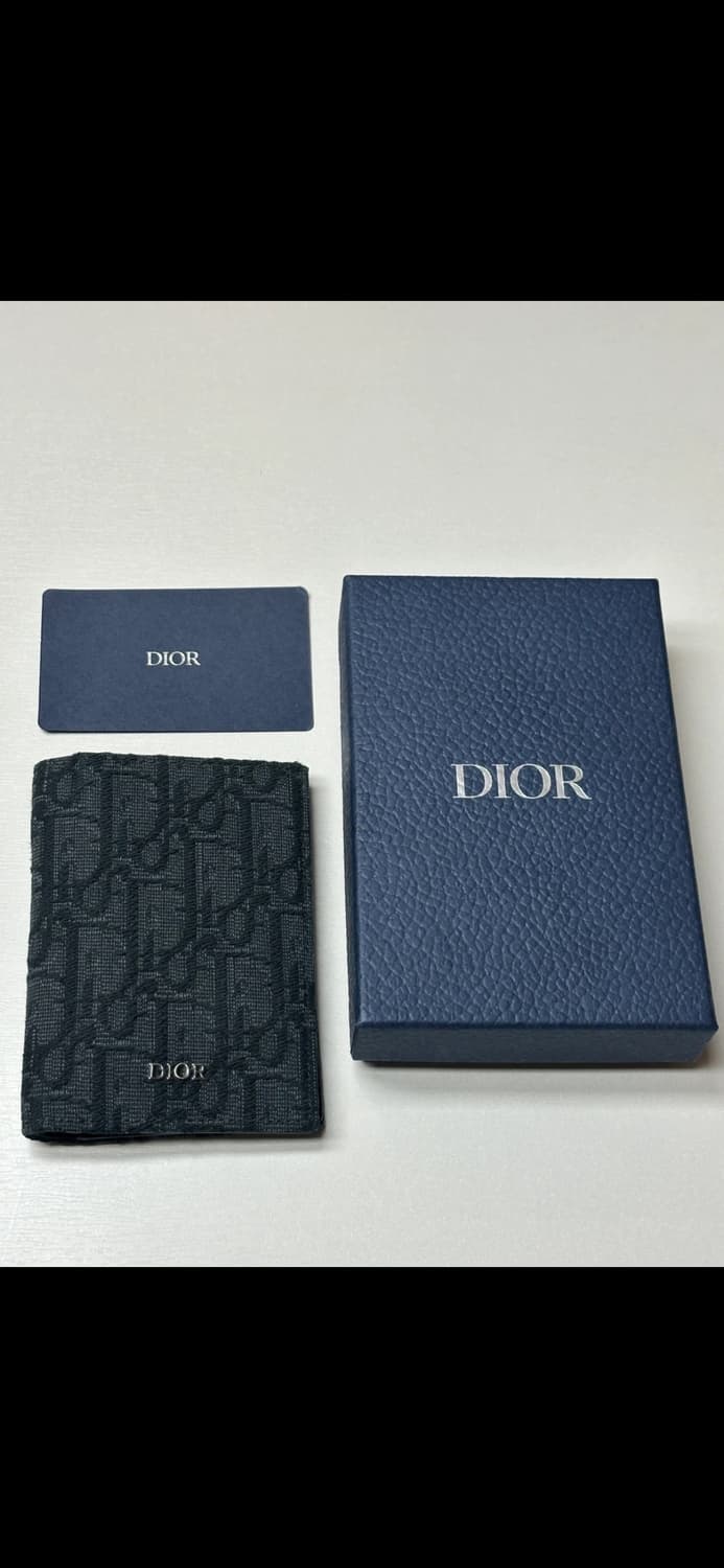 [정품/시착0회] 디올 오블리크 오거나이저 카드지갑 상품이미지3