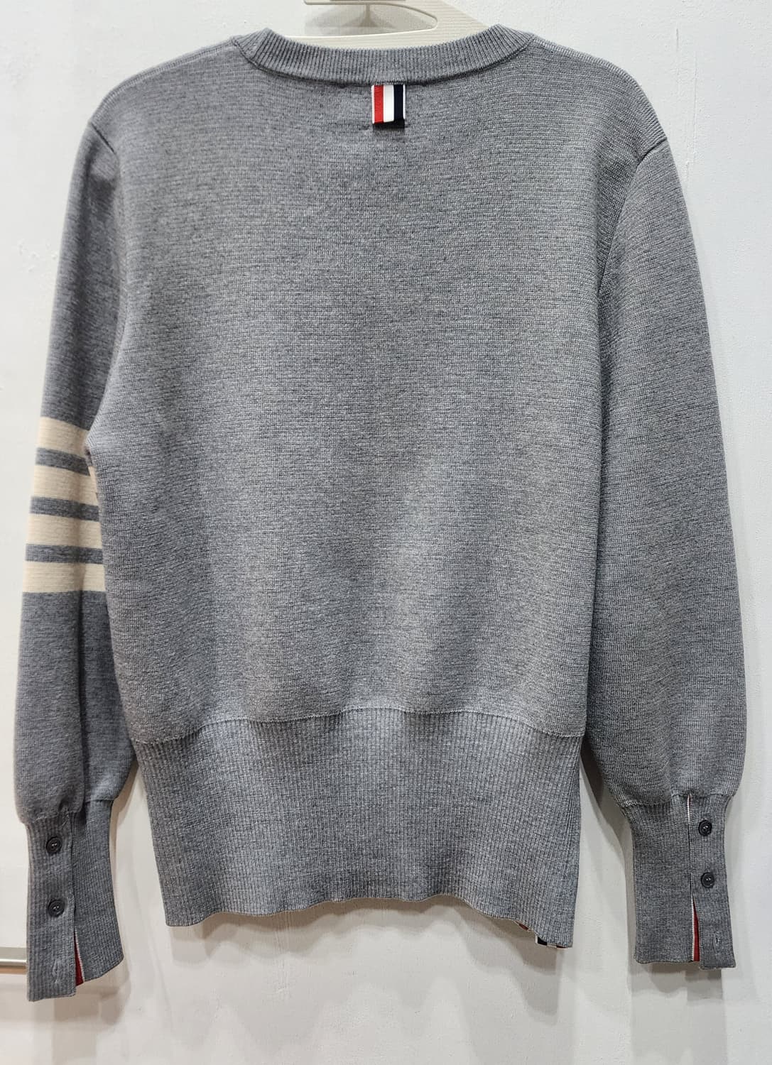 톰브라운 밀라노스티치 니트 그레이 3사이즈 상품이미지2