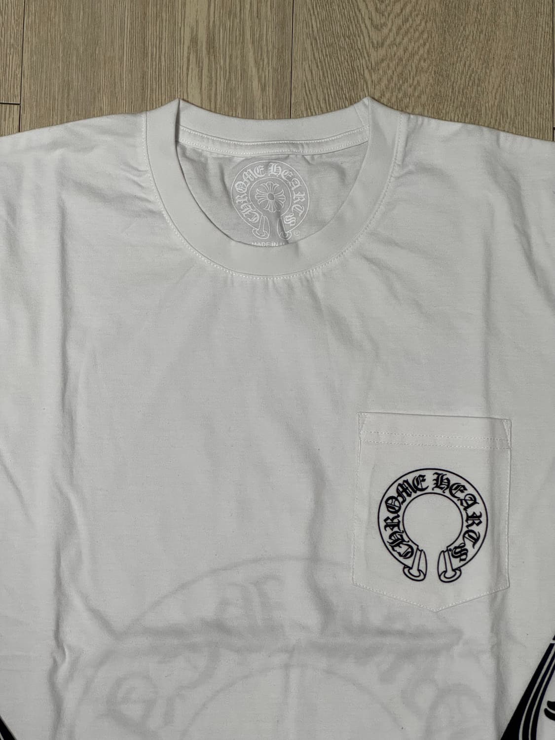 크롬하츠 플로랄 롱슬리브 긴팔 화이트 M 상품이미지3