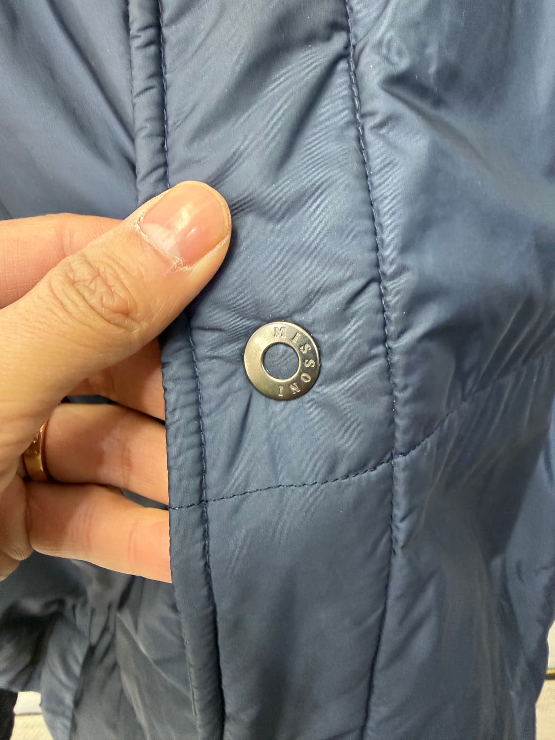 정품) 미쏘니 남성 후리스안감 자켓 52(105) 상품이미지4