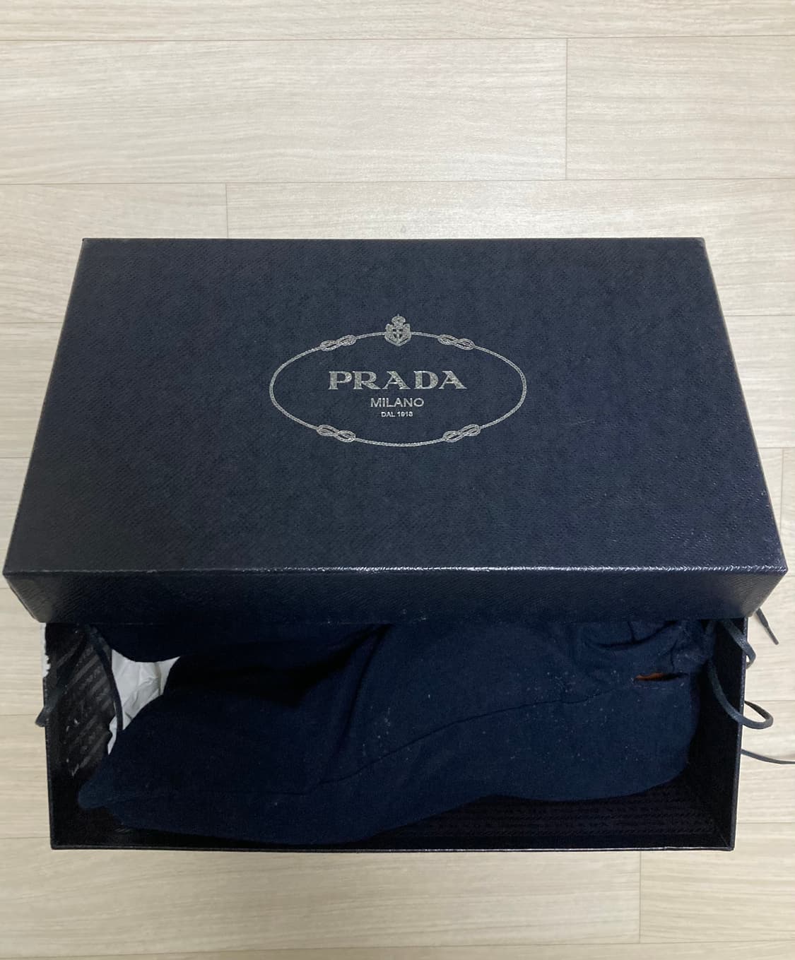 Prada 프라다 브라운 러버딥 러버솔 더비 로퍼  상품이미지2