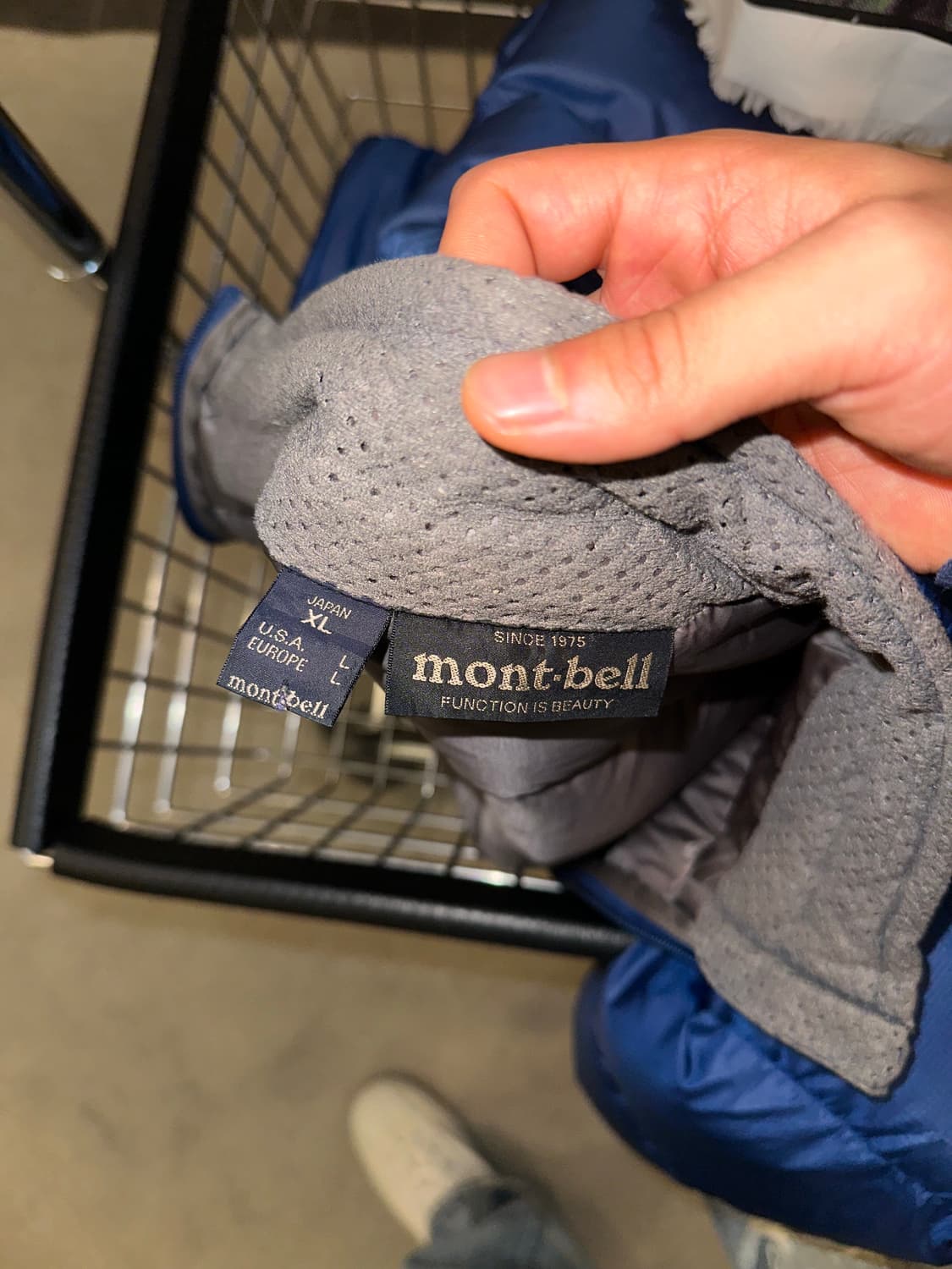 90’s Montbell light-weight padded jacket 상품이미지10