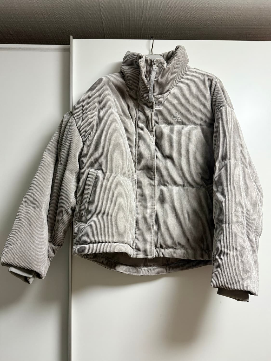 캘빈클라인 코듀로이 패딩 (xs) 상품이미지4