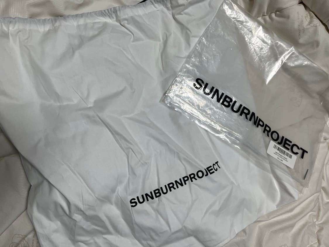 썬번프로젝트 더블 포켓 숄더백 블랙 새상품 컨디션 상품이미지7