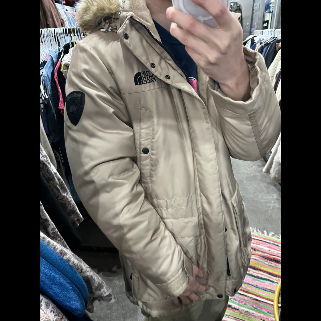 노스페이스 맥머도 덕다운 패딩 100 상품이미지2