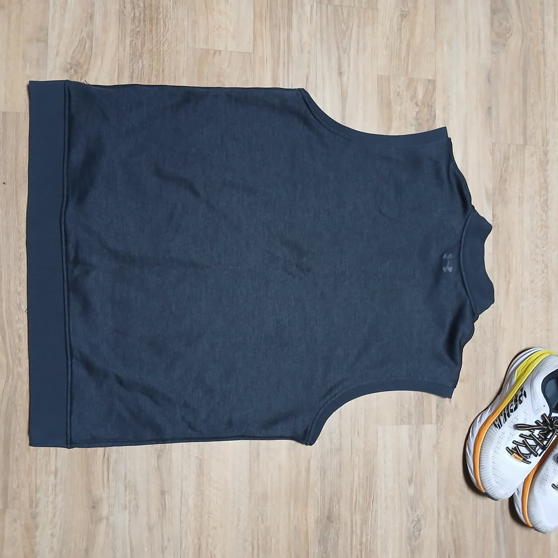 언더아머 조끼 기모 반집업 져지 xl 105 상품이미지4