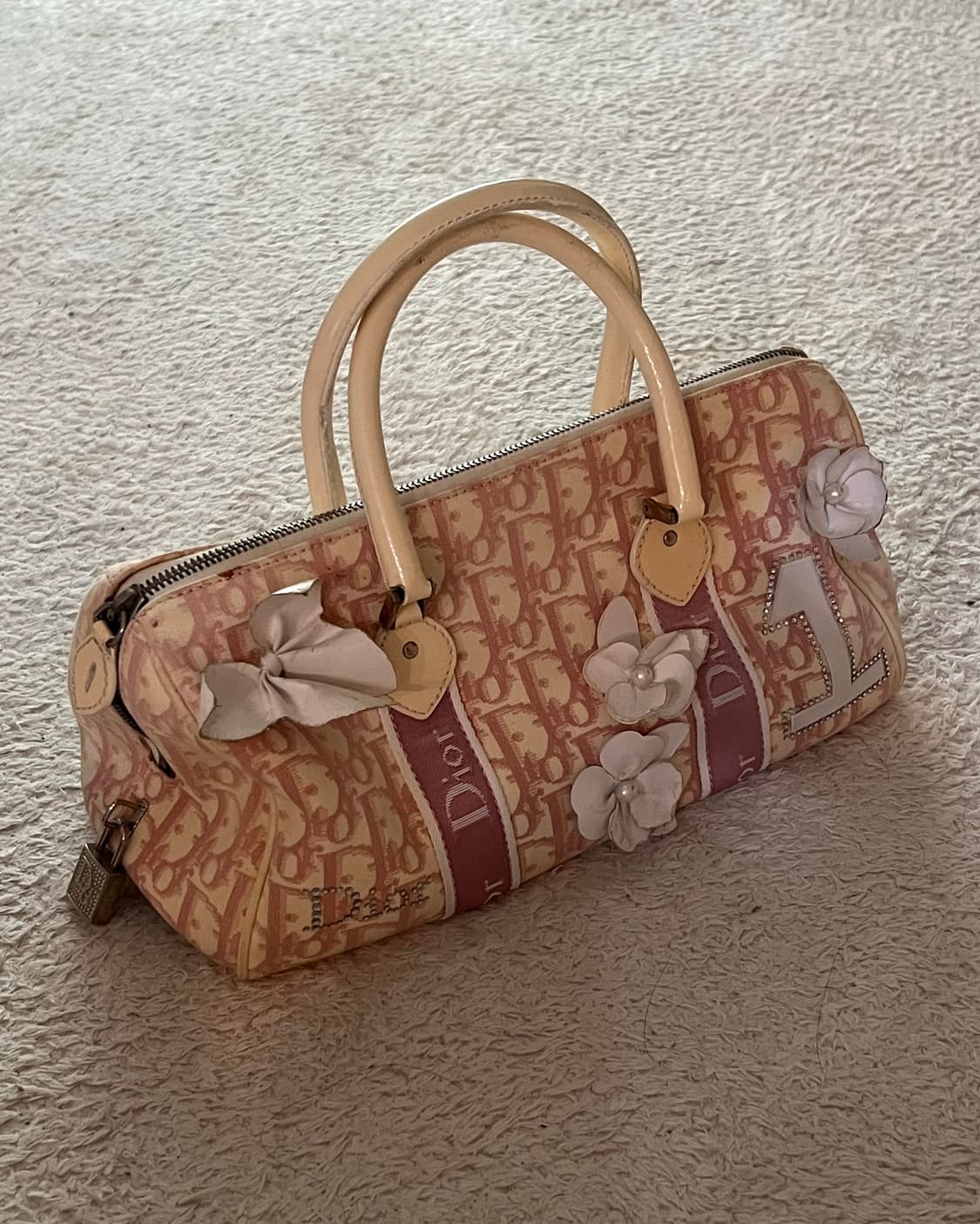 디올 오블리크 토트백 핑크 상품이미지1