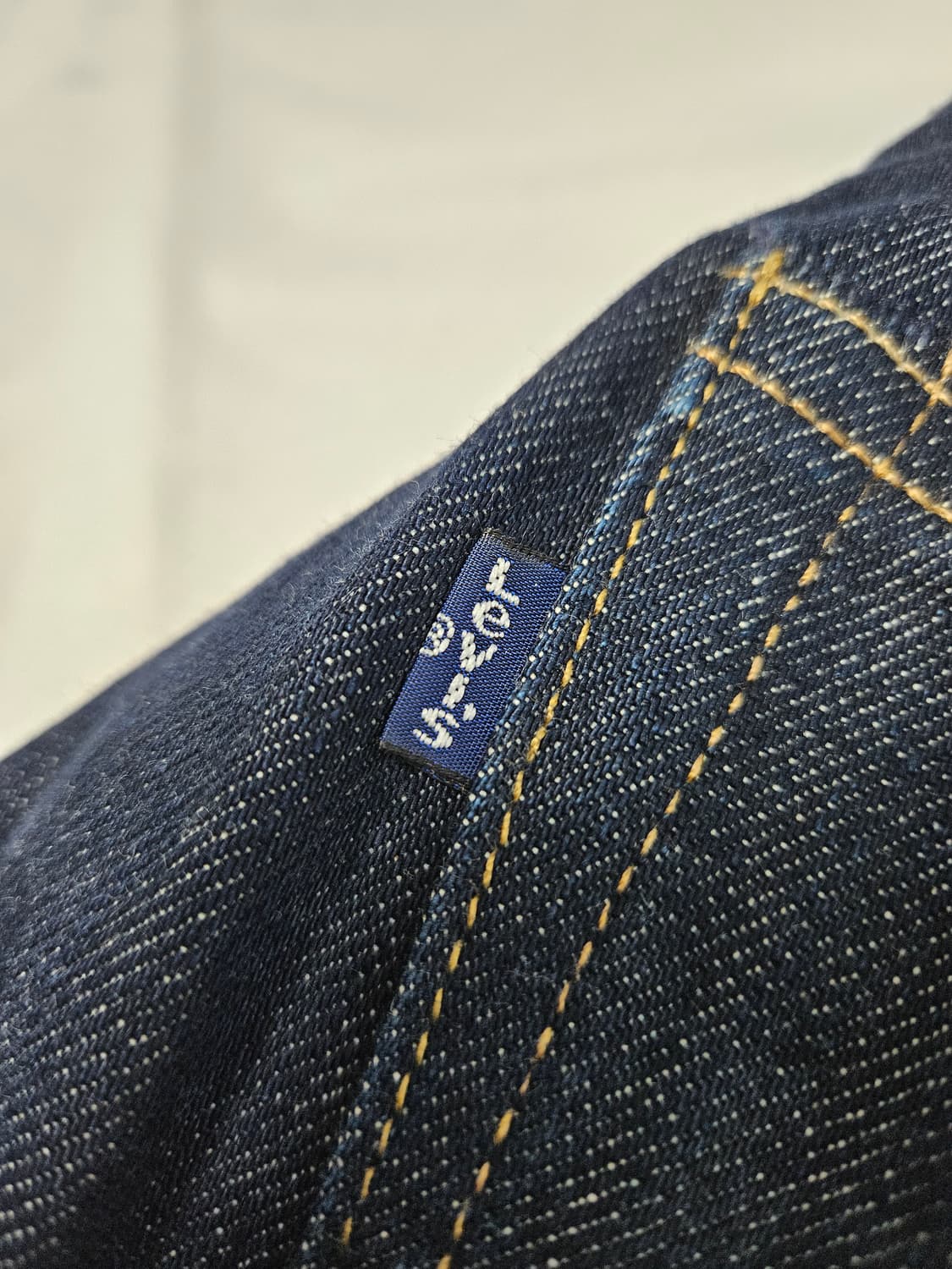 리바이스 블루라벨 메이드앤크래프트 터키 데님팬츠 바지 슬림핏 빈티지 31 상품이미지3