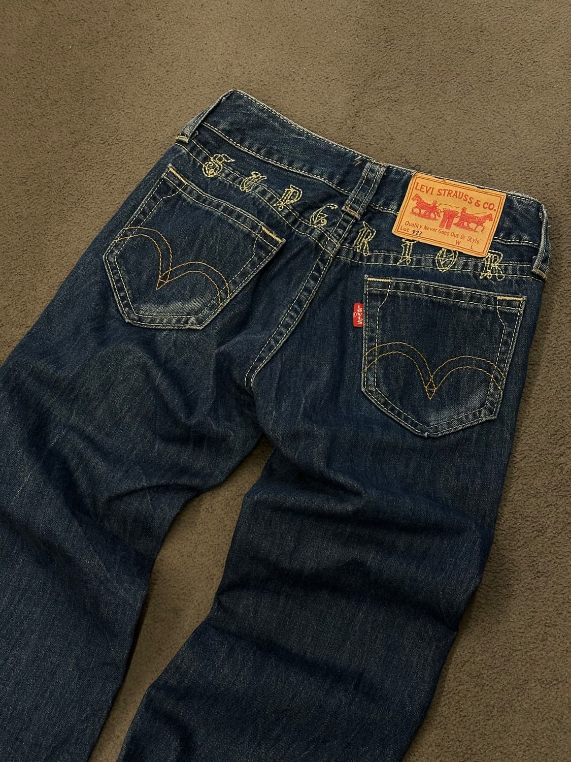 리바이스 924 카펜터 부츠컷 처분  유니크 대장  상품이미지3